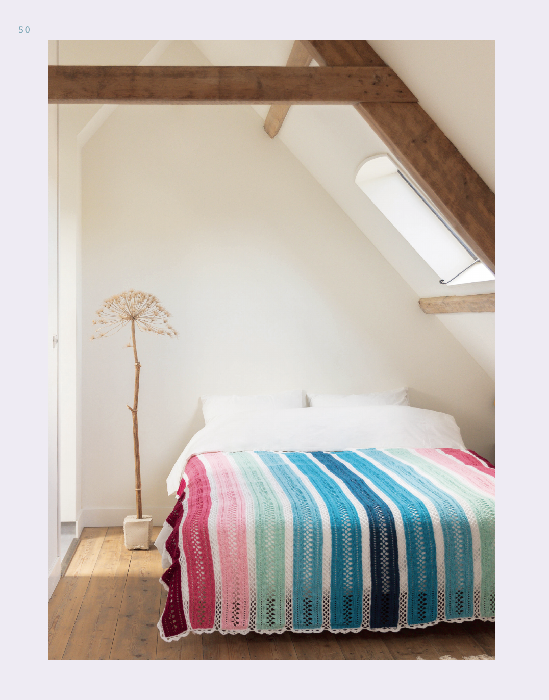 A Year of Crochet Blankets, inside pages