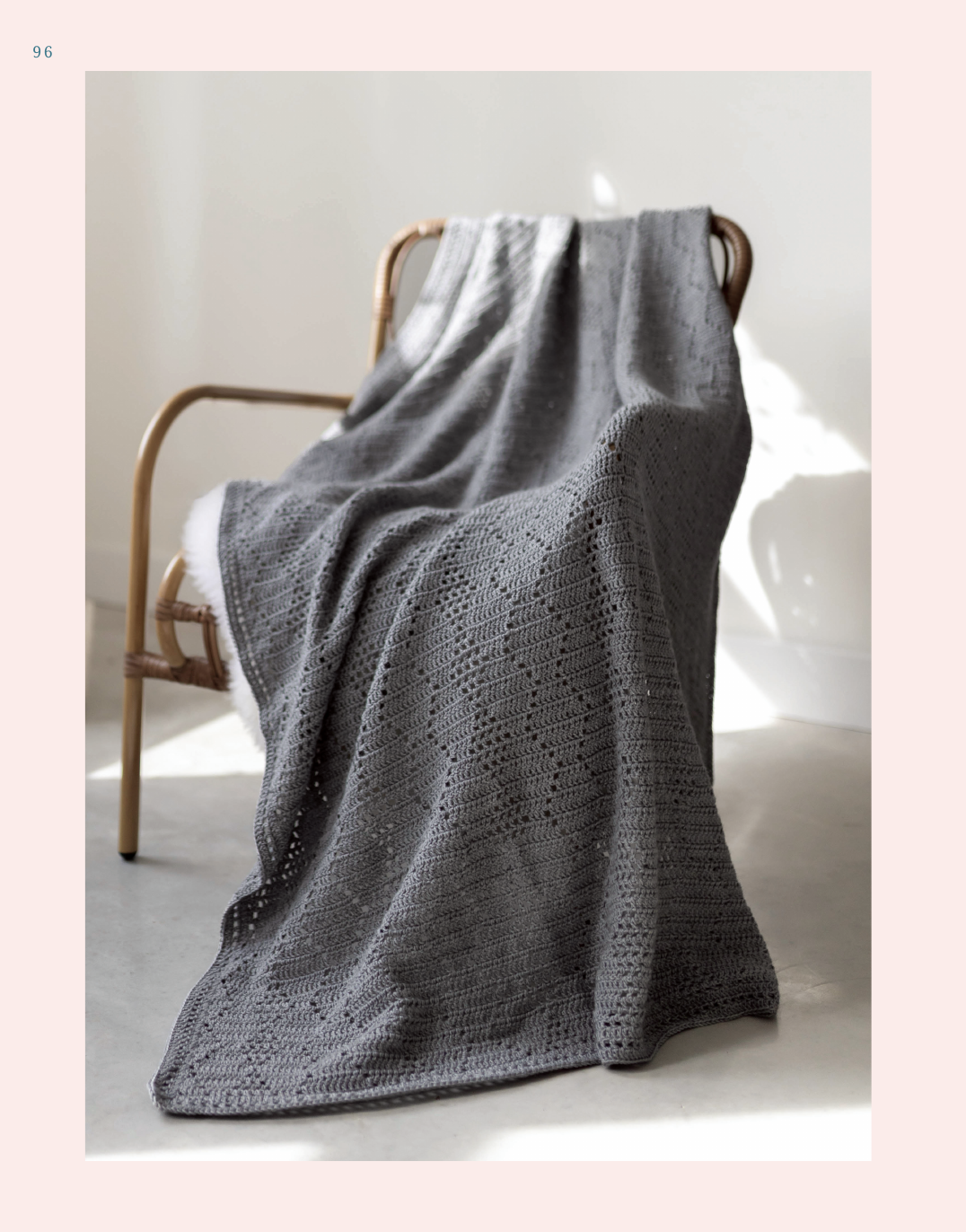 A Year of Crochet Blankets, inside pages