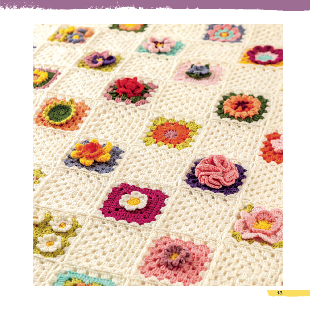 Claire Montgomerie's Complete Guide to Granny Squares, inside pages
