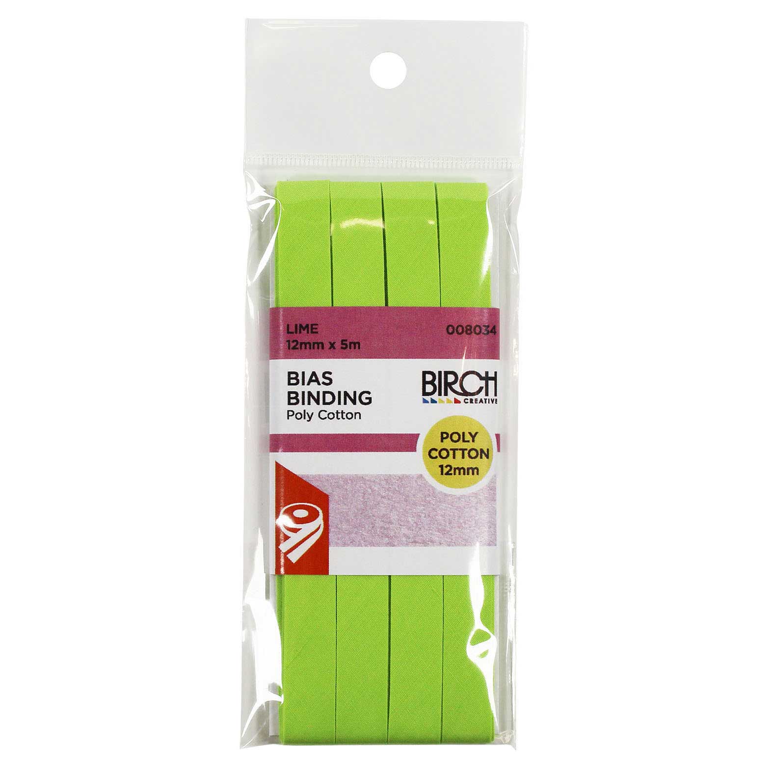 Bias Binding 12mm x 5m, view 2