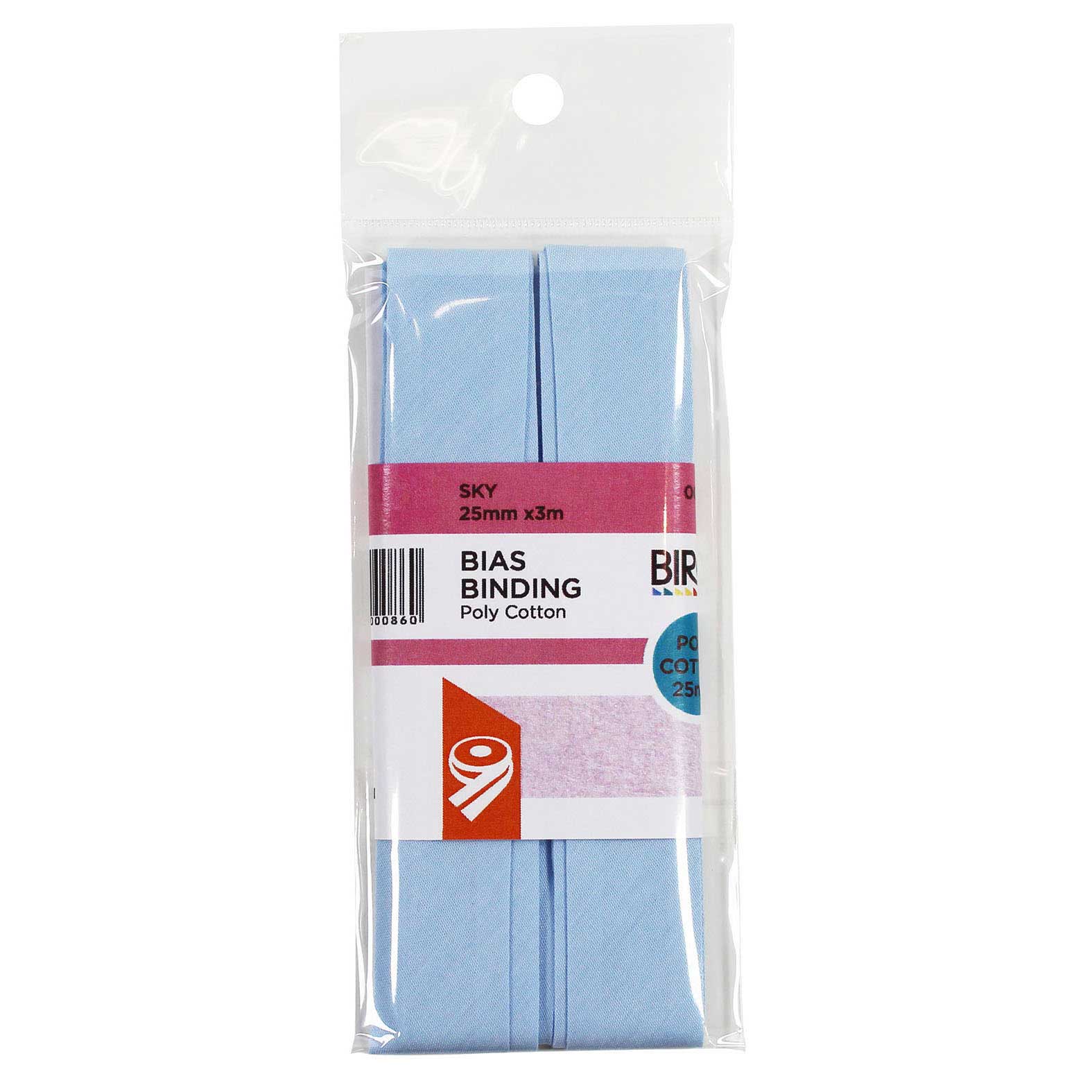 Bias Binding 25mm x 5m, view 3