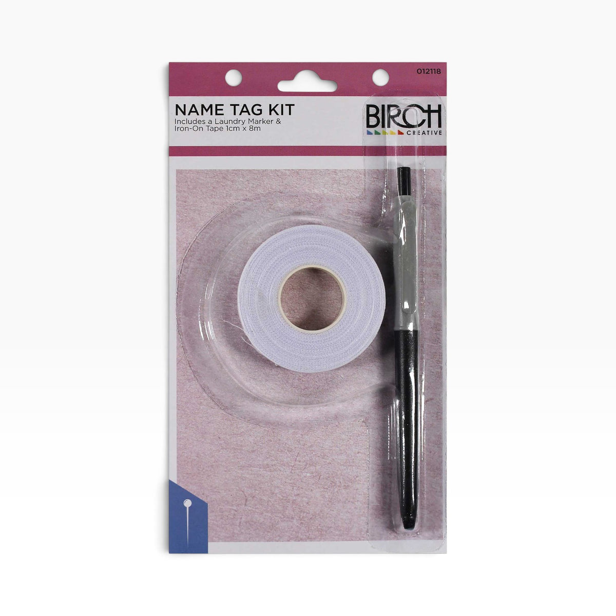 Birch name tag kit