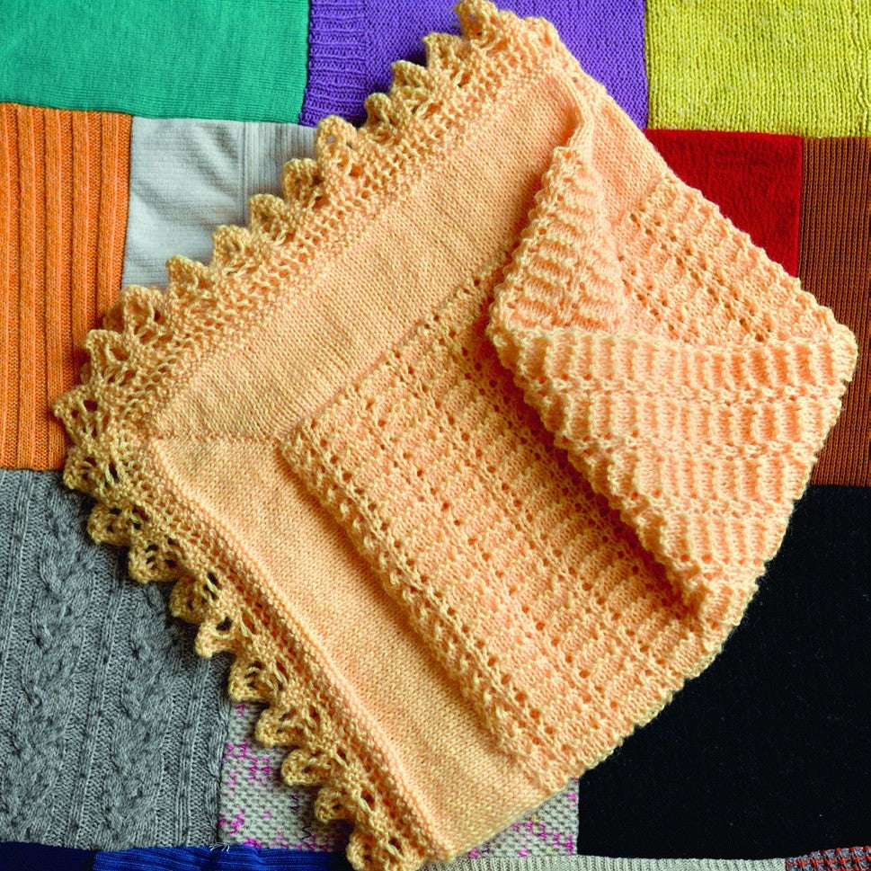 Baby Blanket Knitting Pattern in Patons Big Baby 8 Ply