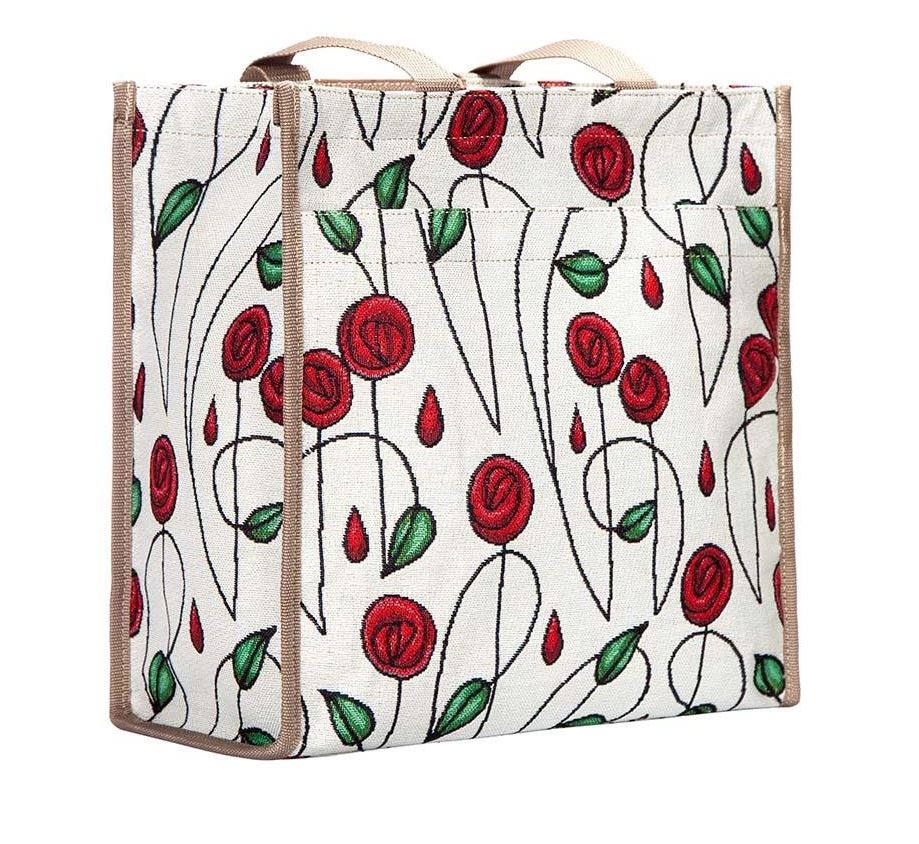 Tapestry Shopper Bag in Tulip