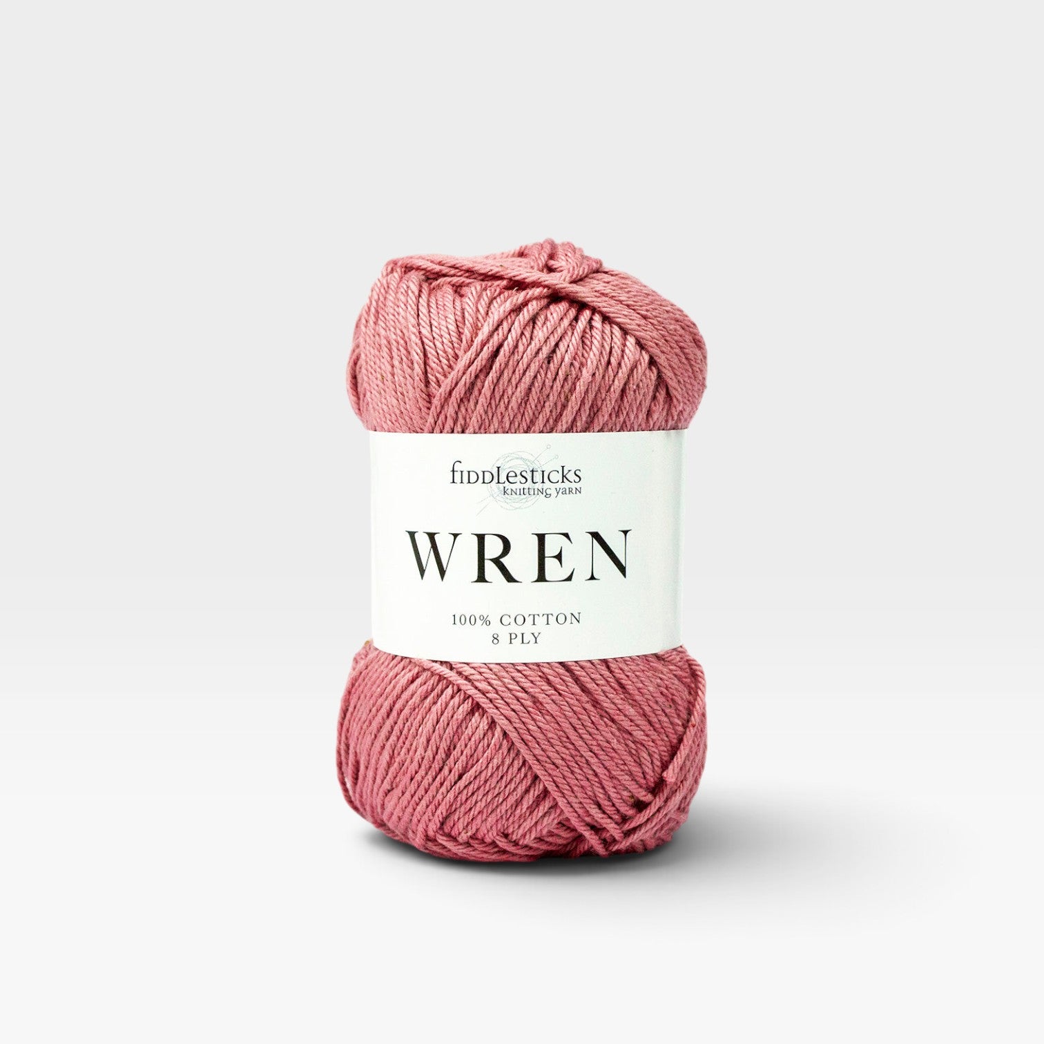 Fiddlesticks Wren Cotton 8 ply - Clay W015