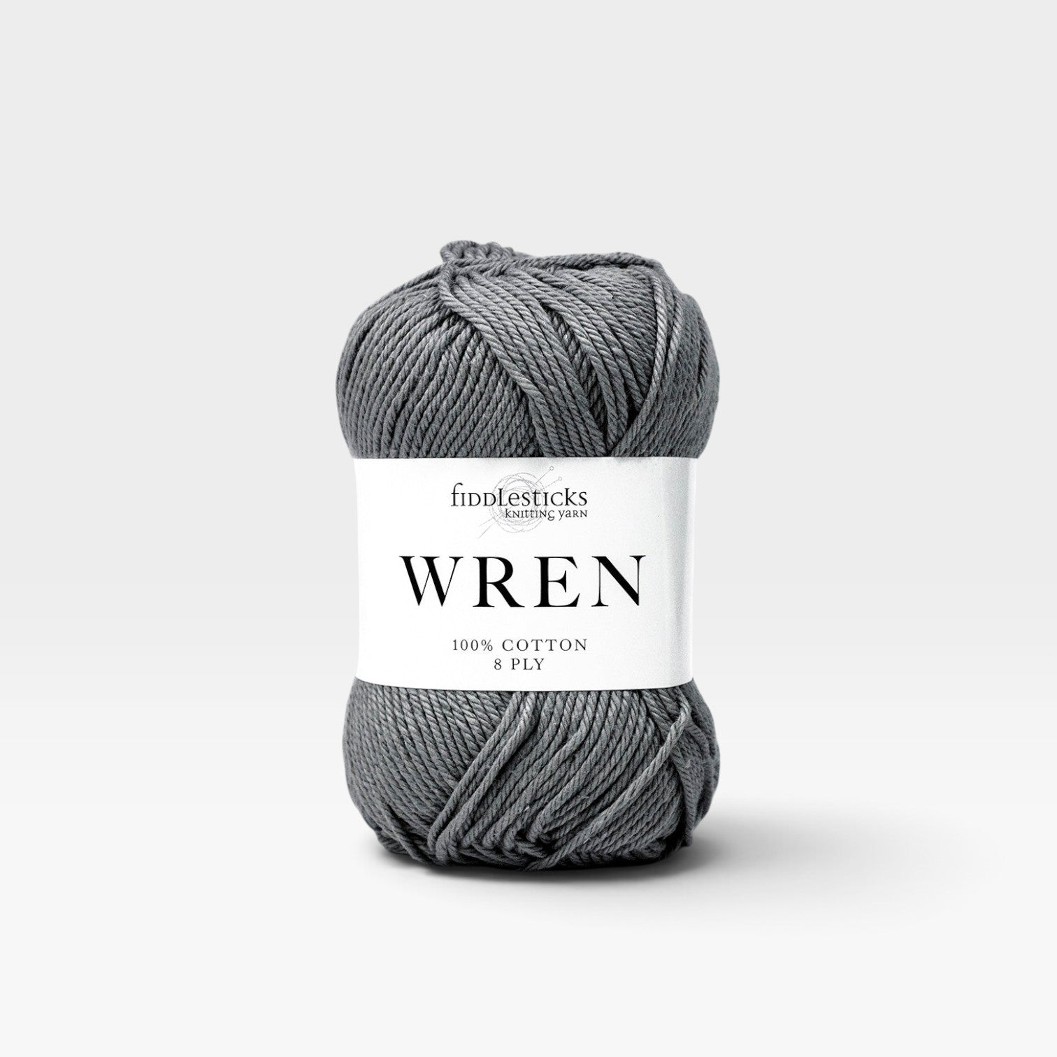 Fiddlesticks Wren Cotton 8 ply - Tin W021