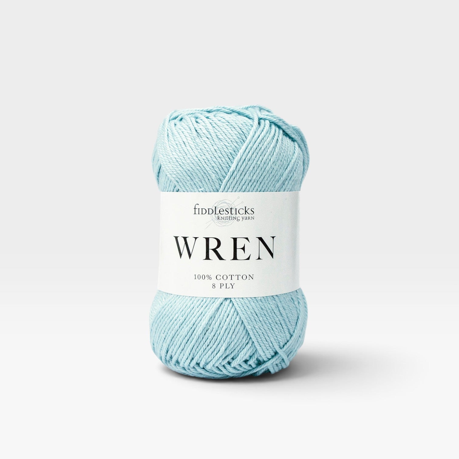 Fiddlesticks Wren Cotton 8 ply - Sky W024