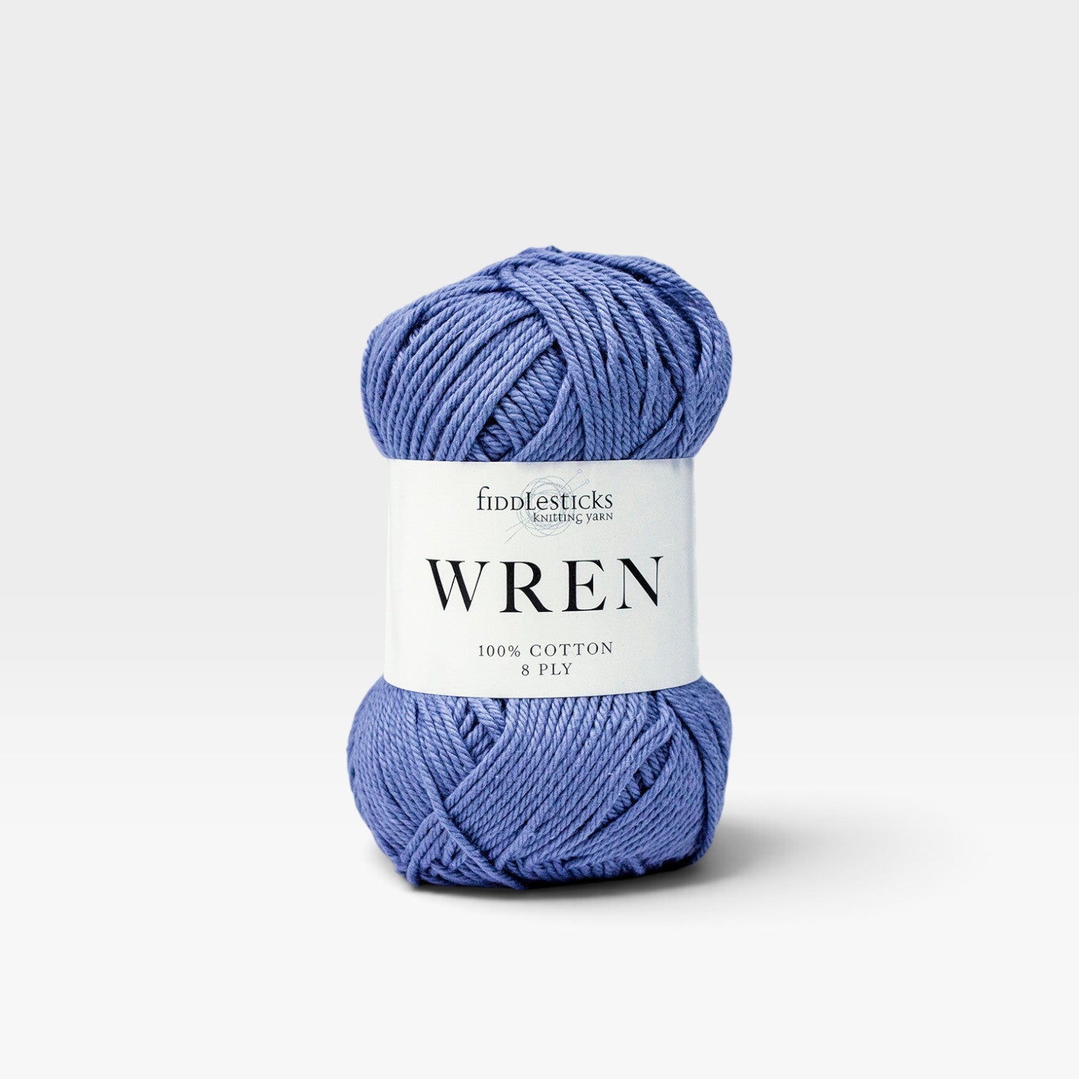 Fiddlesticks Wren Cotton 8 ply - Cornflower W026