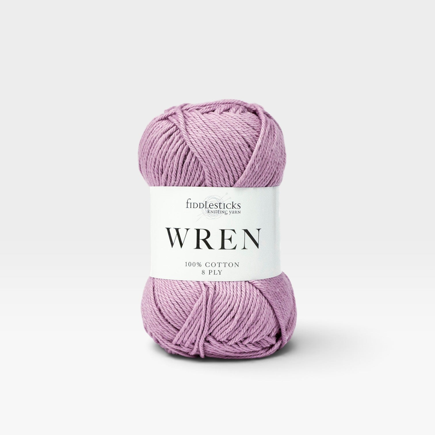 Fiddlesticks Wren Cotton 8 ply - Amethyst W028