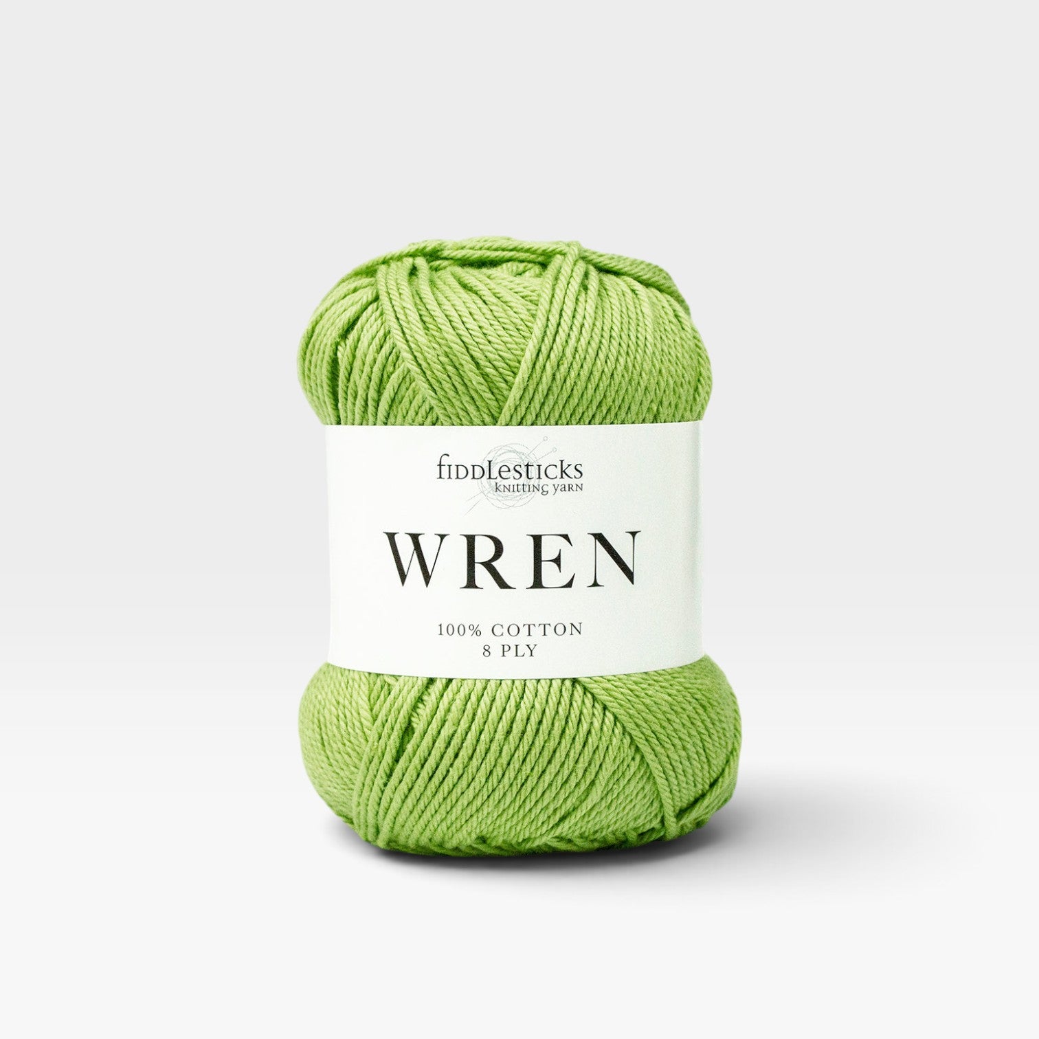 Fiddlesticks Wren Cotton 8 ply - Leaf W035