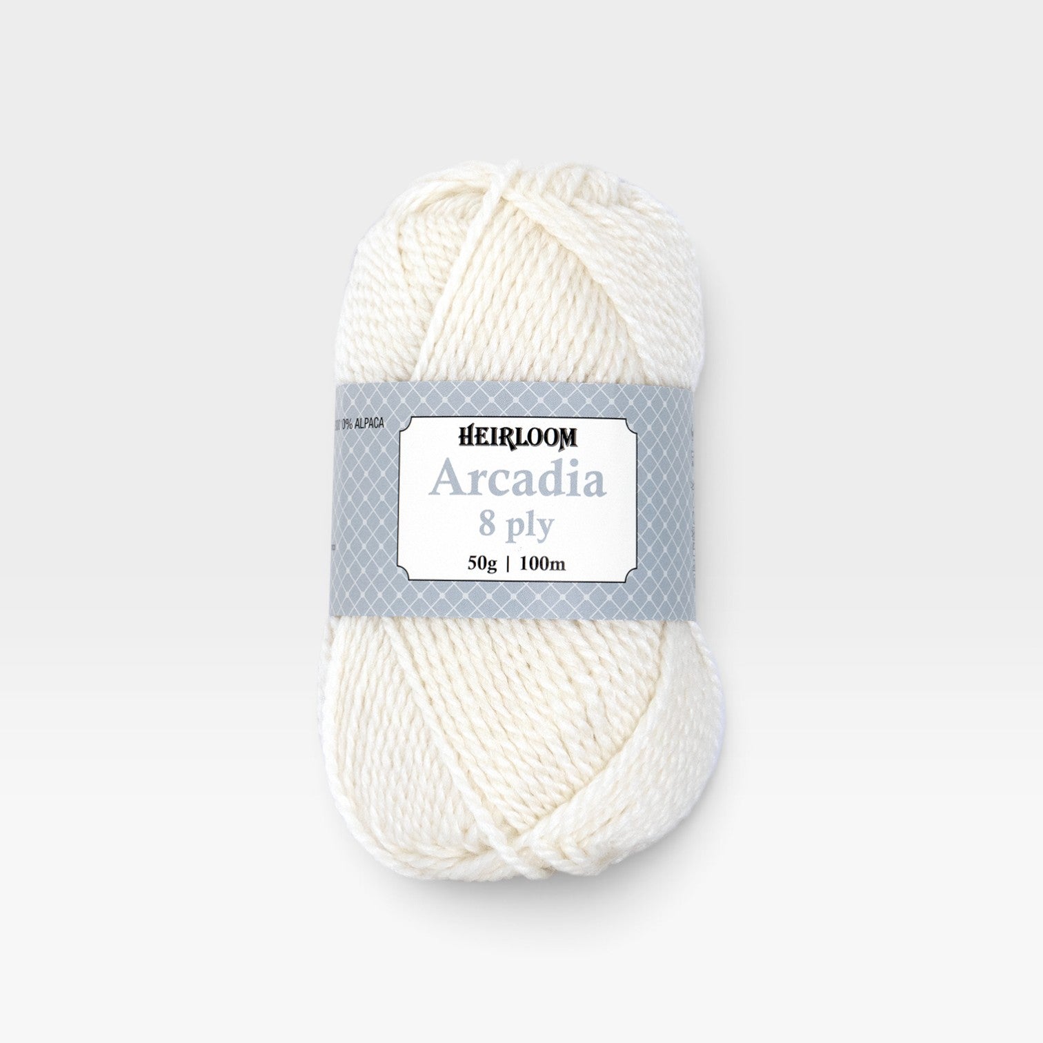 Heirloom Arcadia 8 ply - 6300 Cream