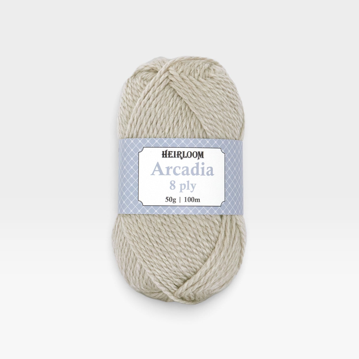 Heirloom Arcadia 8 ply - 6301 Pearl