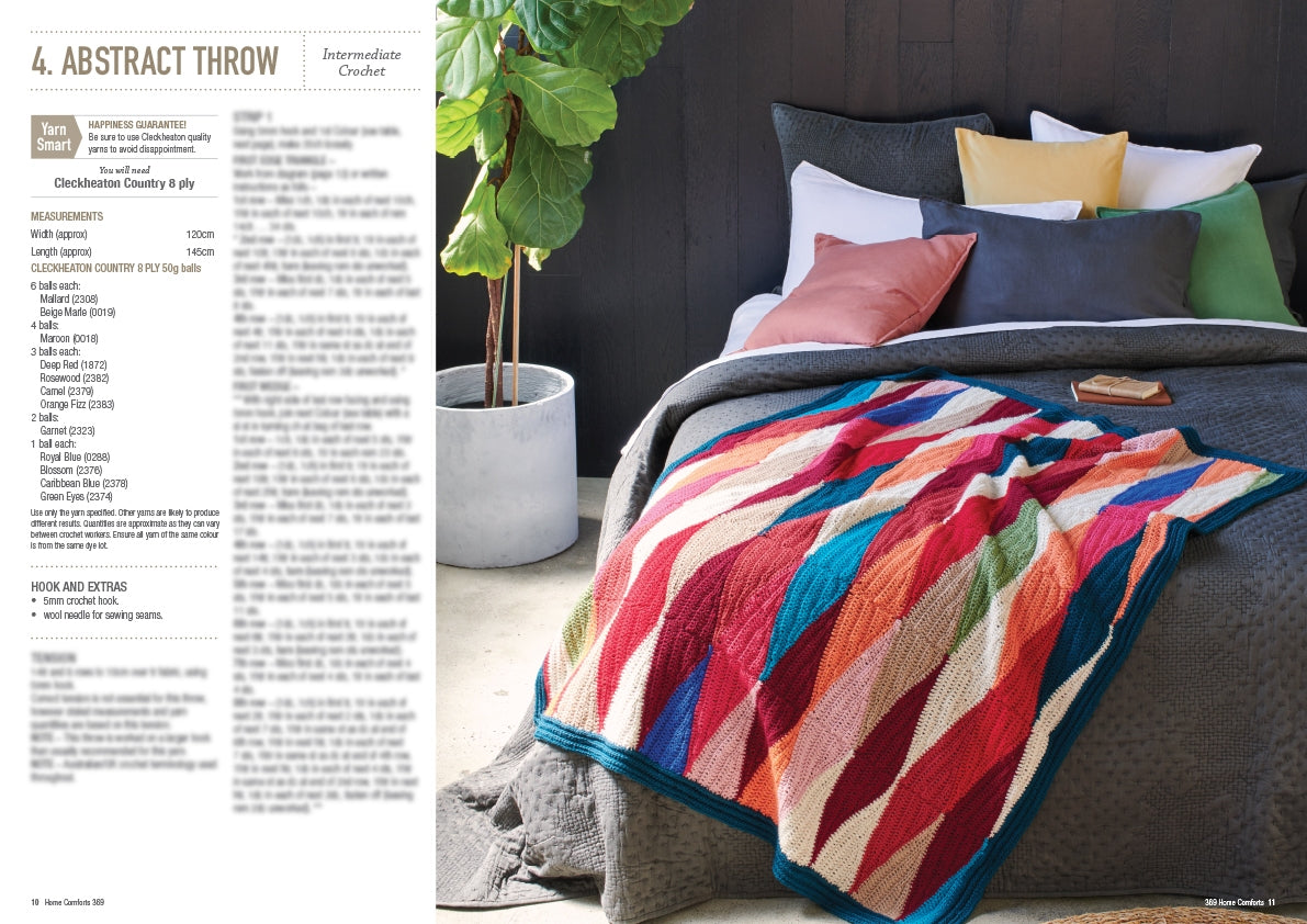 Home Comforts inside pages