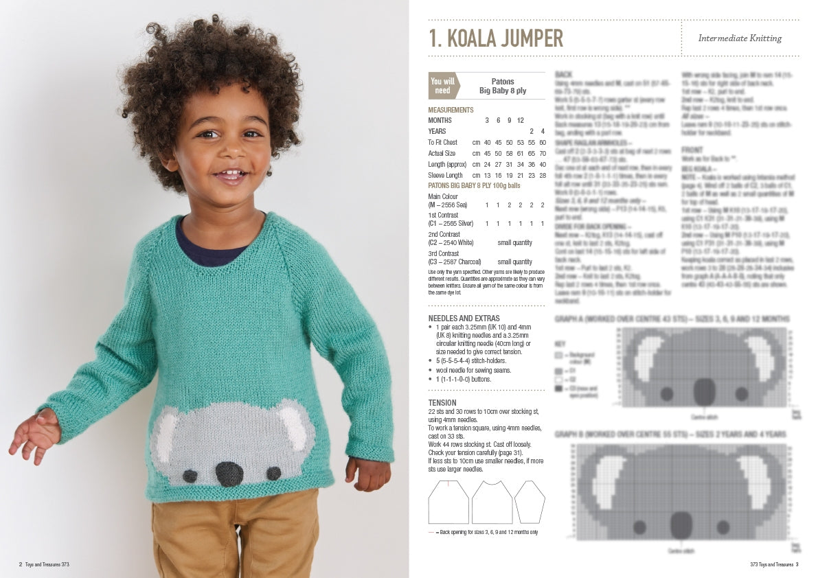 Toys and Treasures inside pages