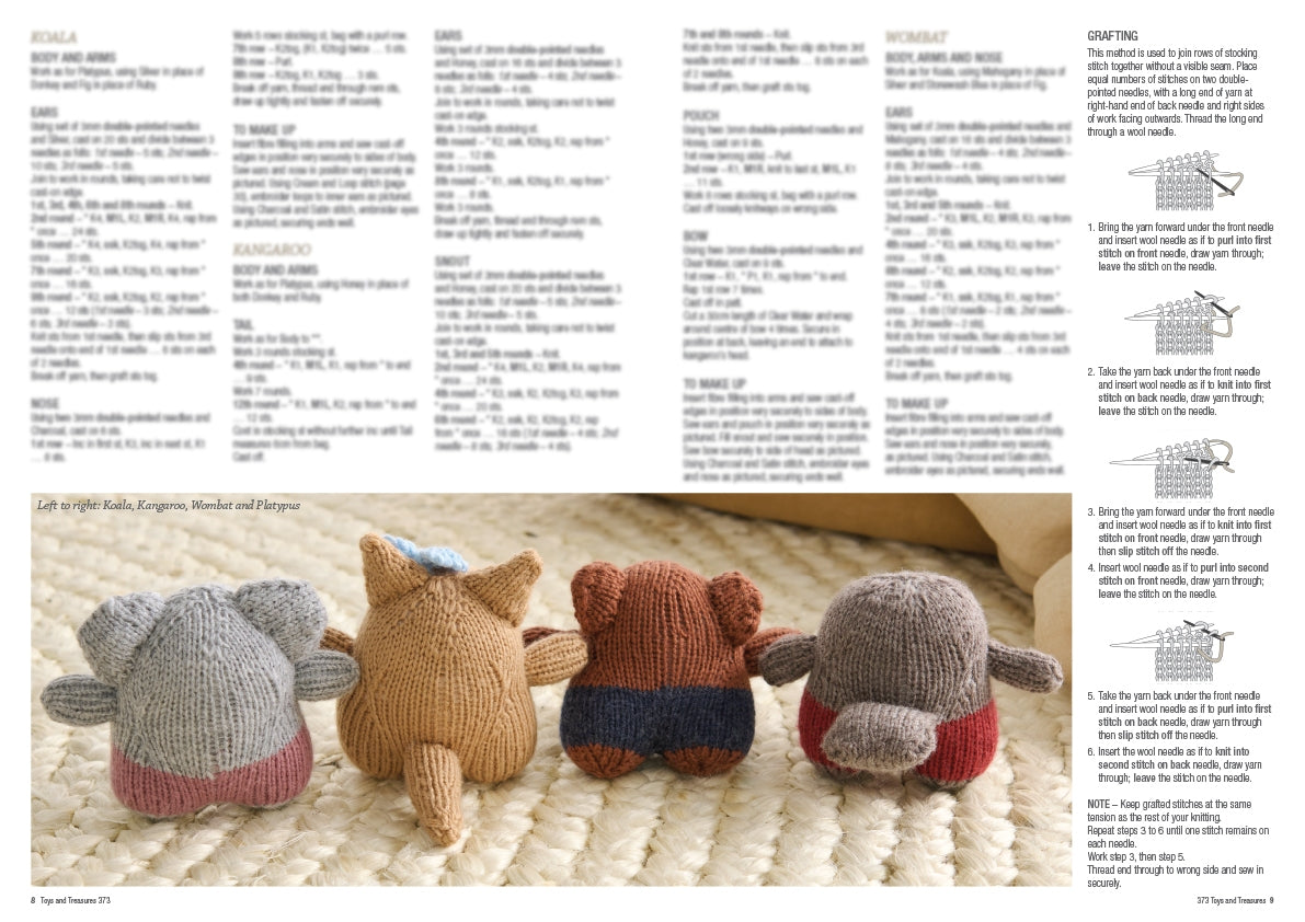 Toys and Treasures inside pages