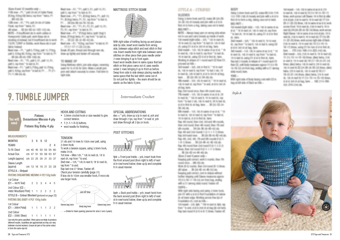 Toys and Treasures inside pages