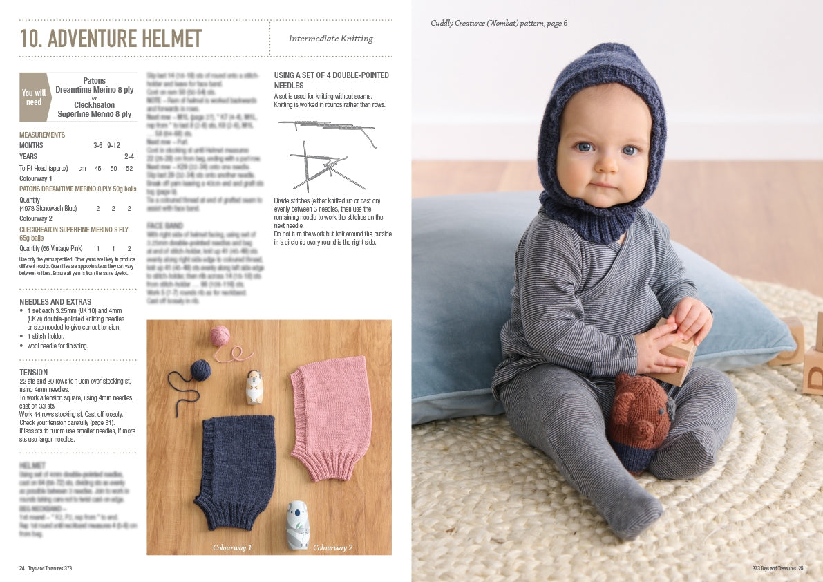 Toys and Treasures inside pages