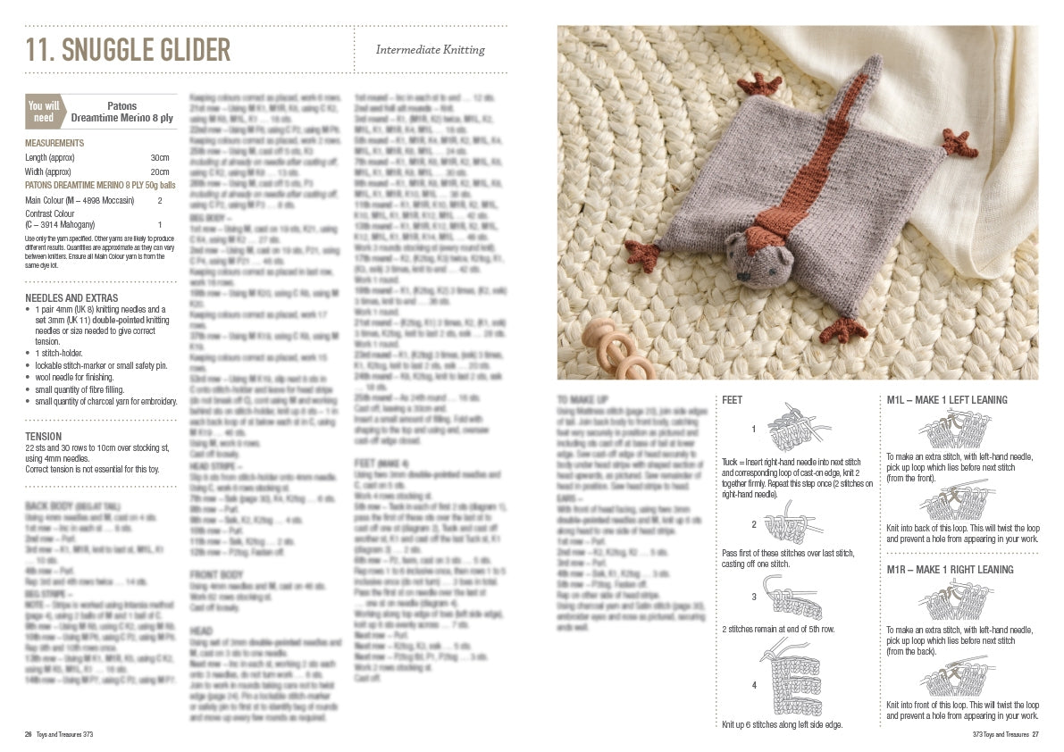 Toys and Treasures inside pages