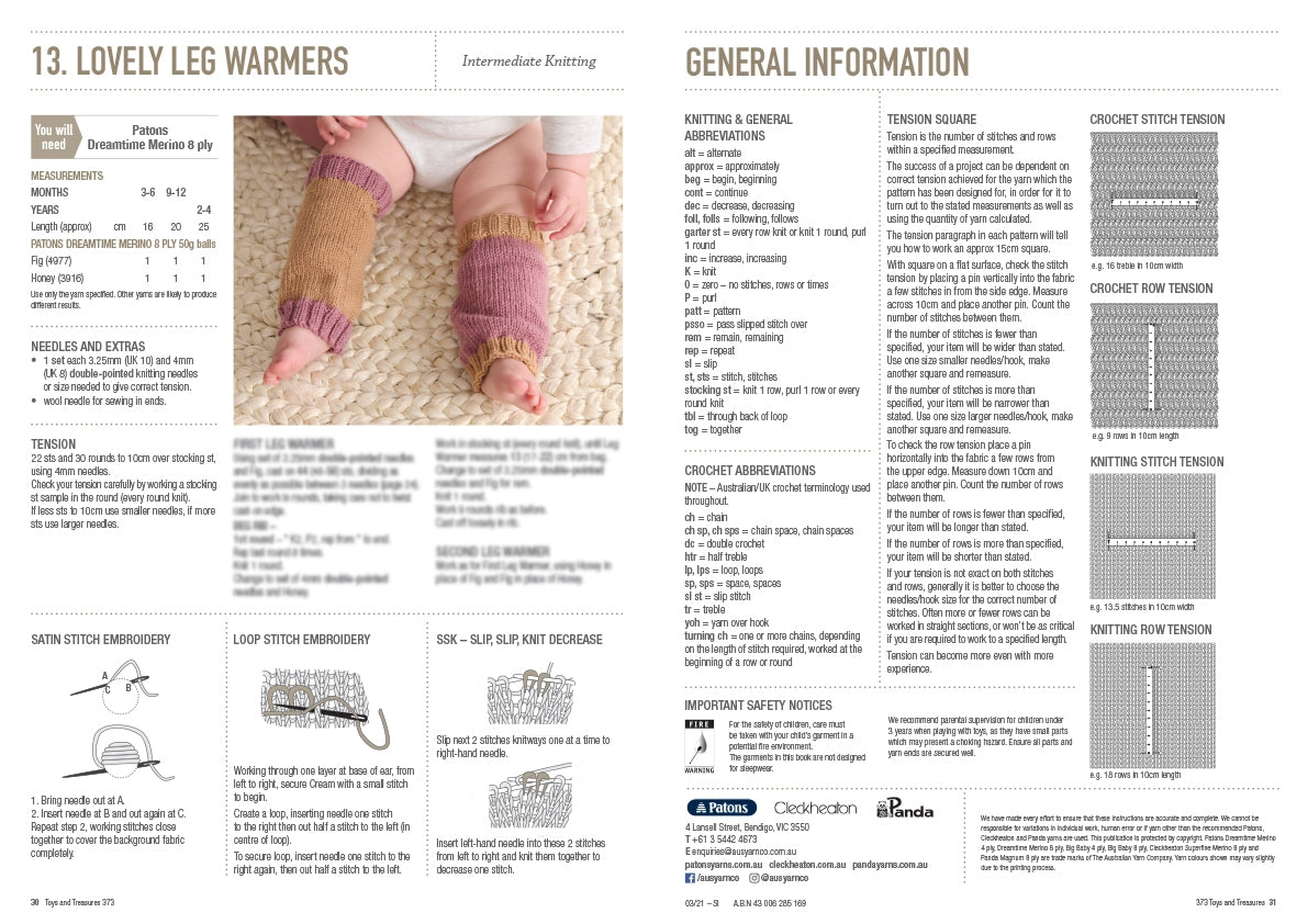 Toys and Treasures inside pages
