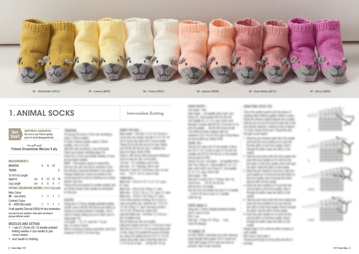 Ombre Baby Book