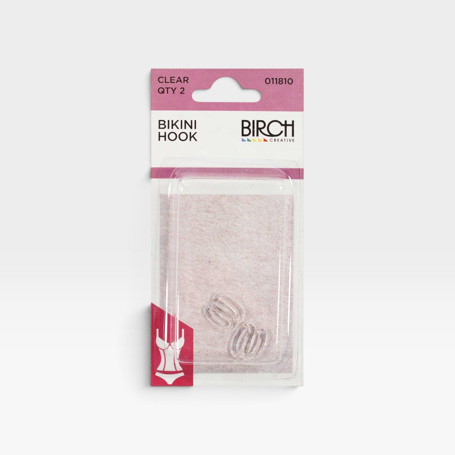 Bikini Hook Small Clear