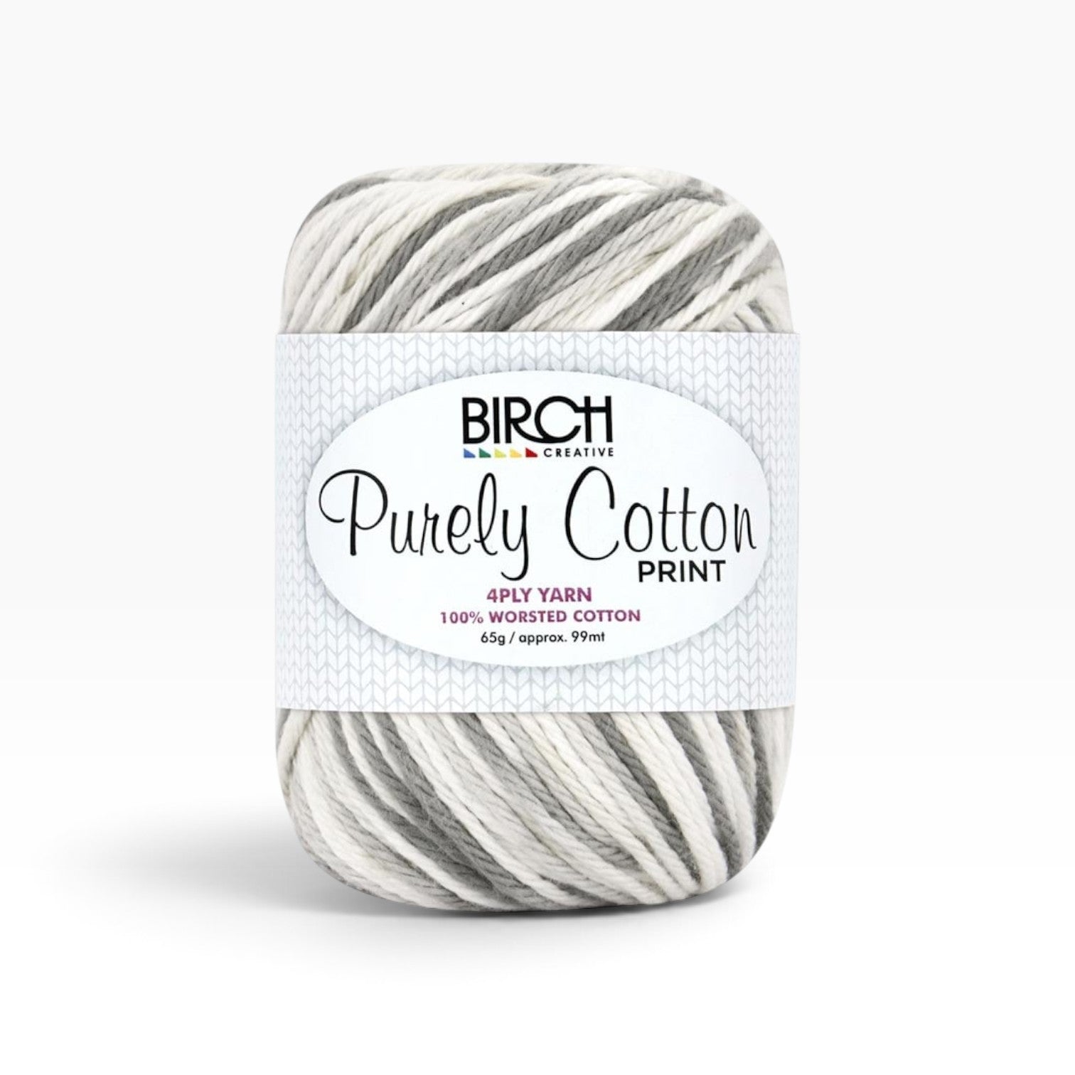 Purely Cotton 4 ply Print — Foggy Morning 004