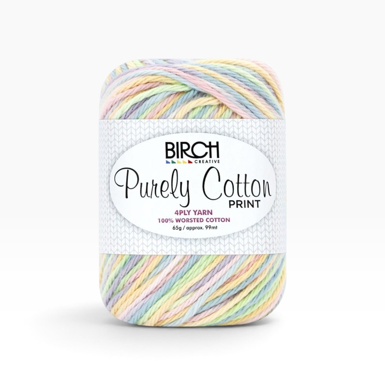 Purely Cotton 4 ply Print — Rainbow 006