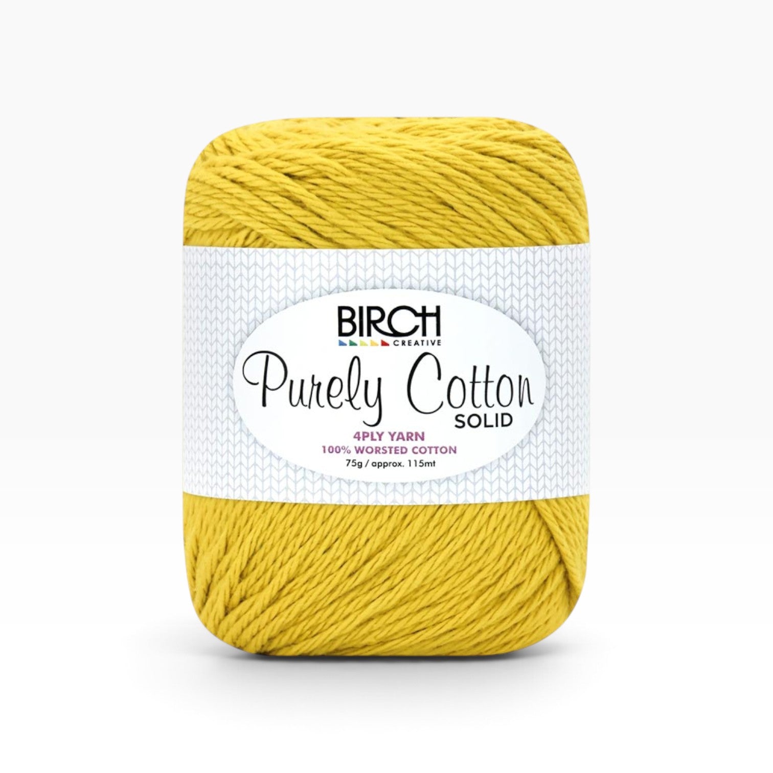 Purely Cotton 10 ply Solid — Honey Mustard 005