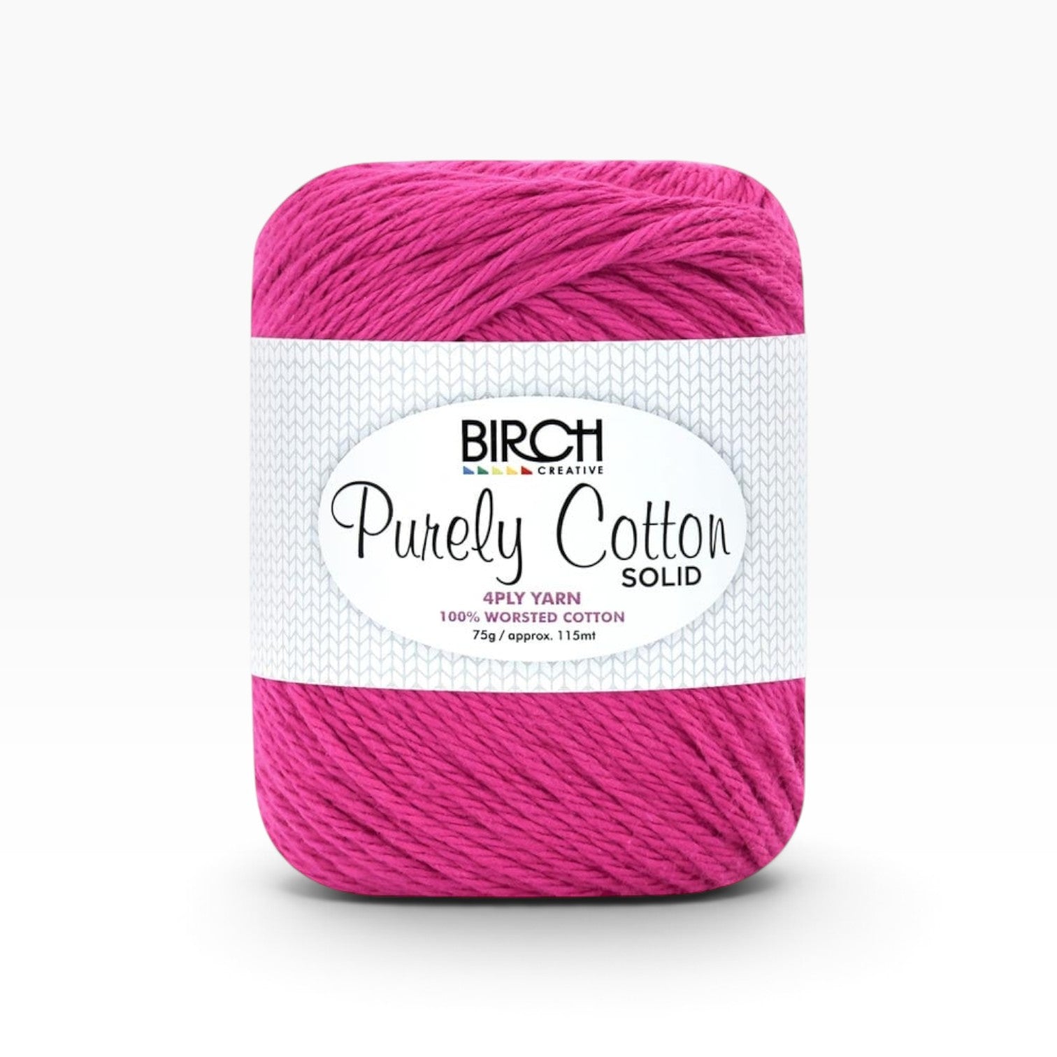 Purely Cotton 10 ply Solid — Magenta 011