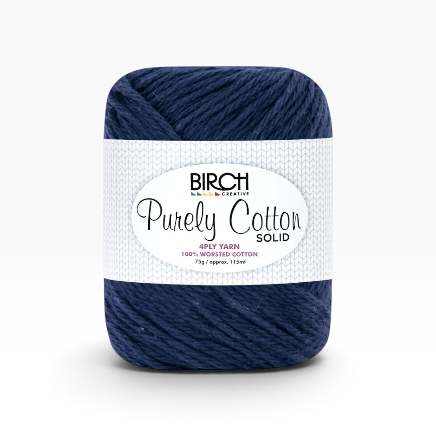 Purely Cotton 10 ply Solid — Midnight Blue 015