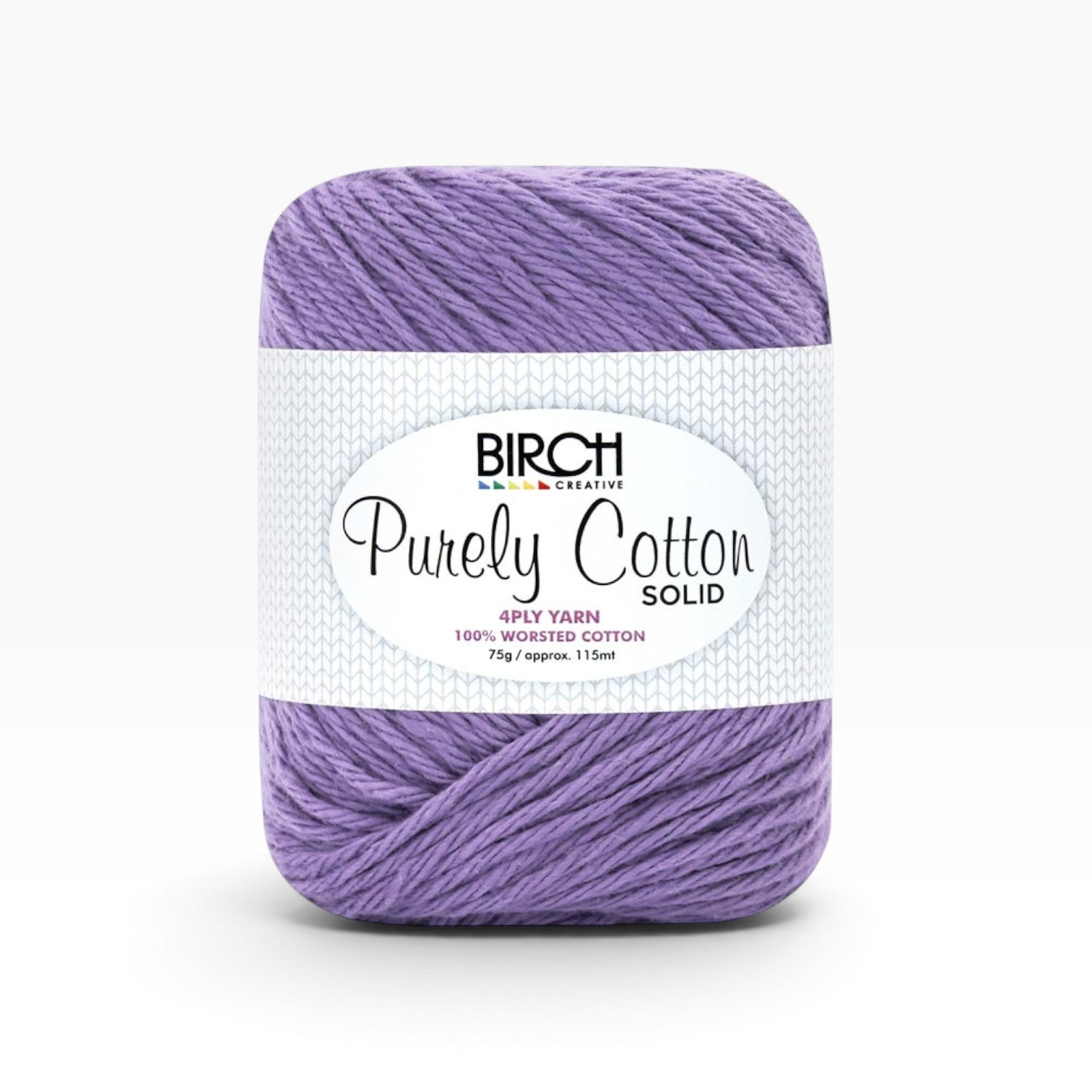 Purely Cotton 10 ply Solid — Muted Iris 012
