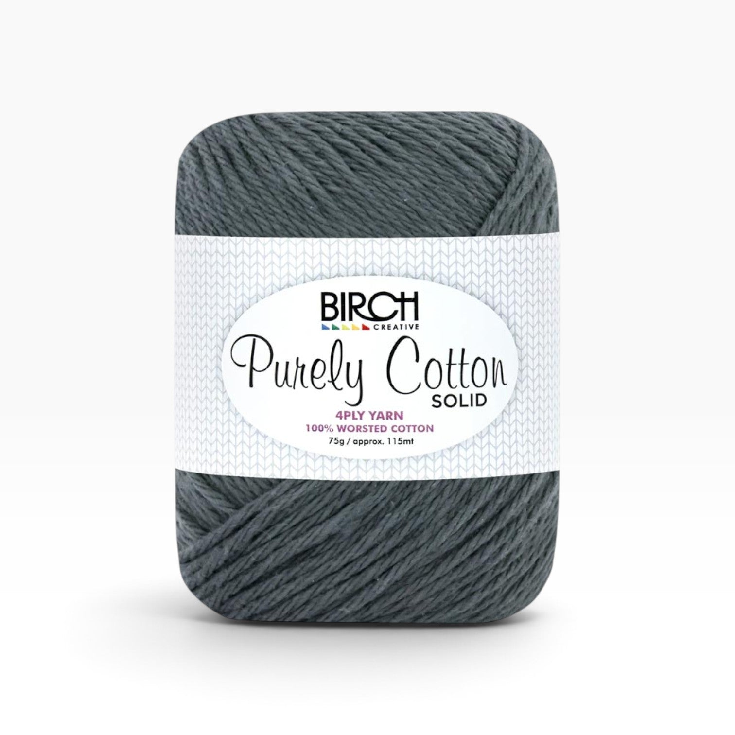 Purely Cotton 10 ply Solid — Slate 023