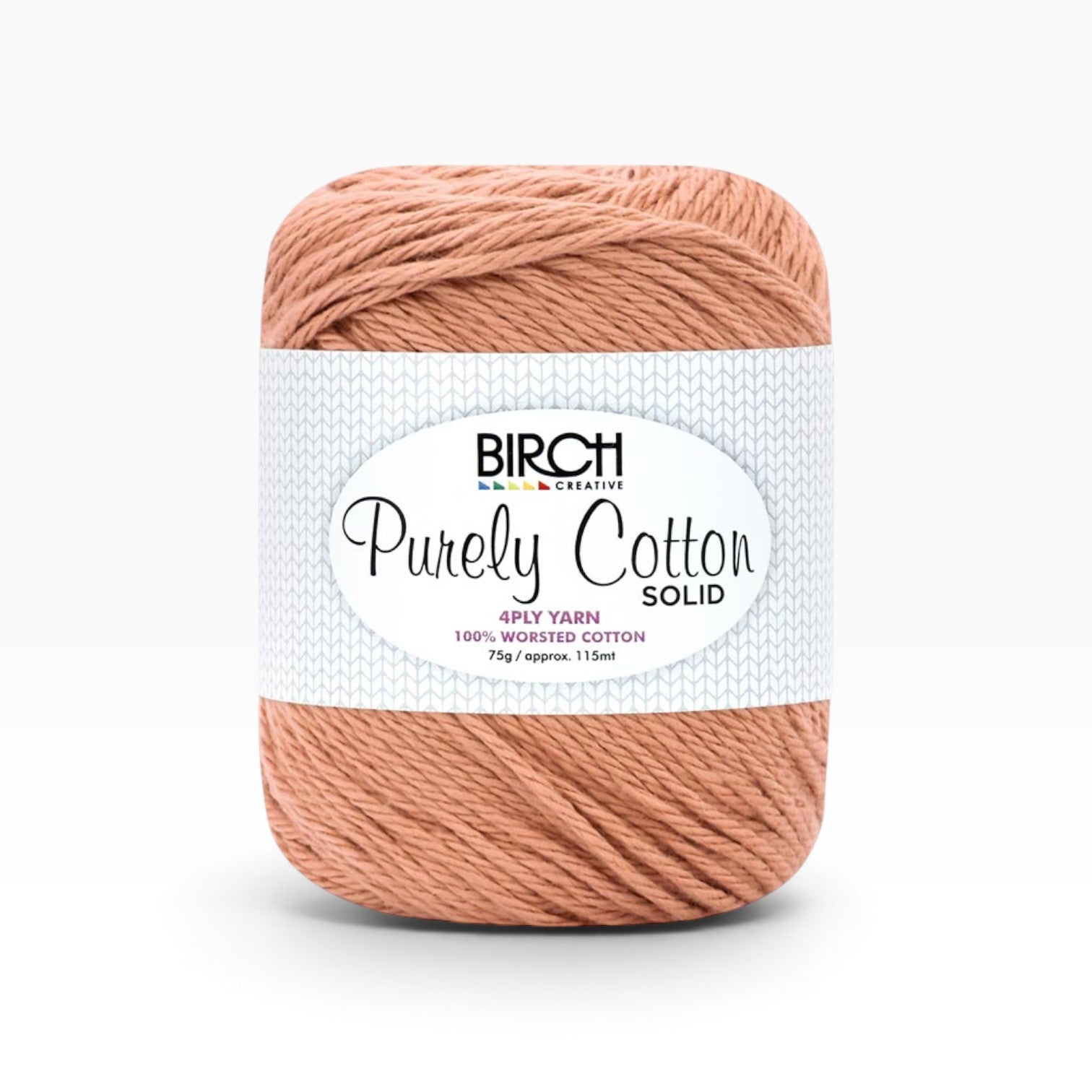 Purely Cotton 10 ply Solid — Warm Clay 008