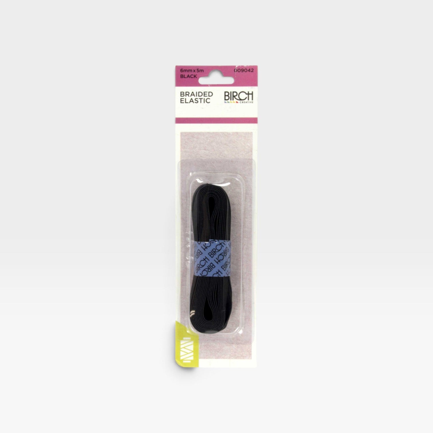 Braided Elastic Hank 6mm x 5m
