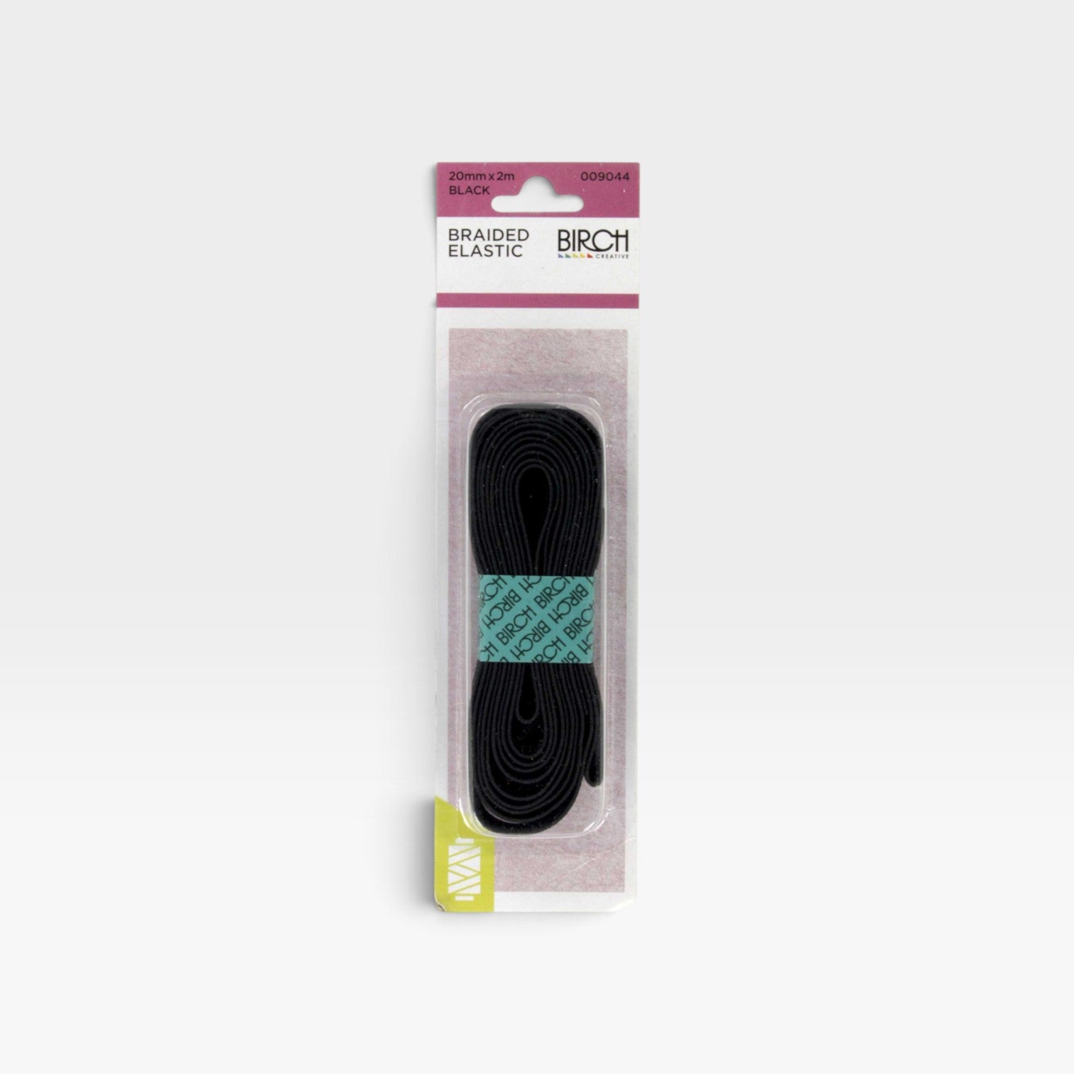 Braided Elastic Hank 20mm x 2m