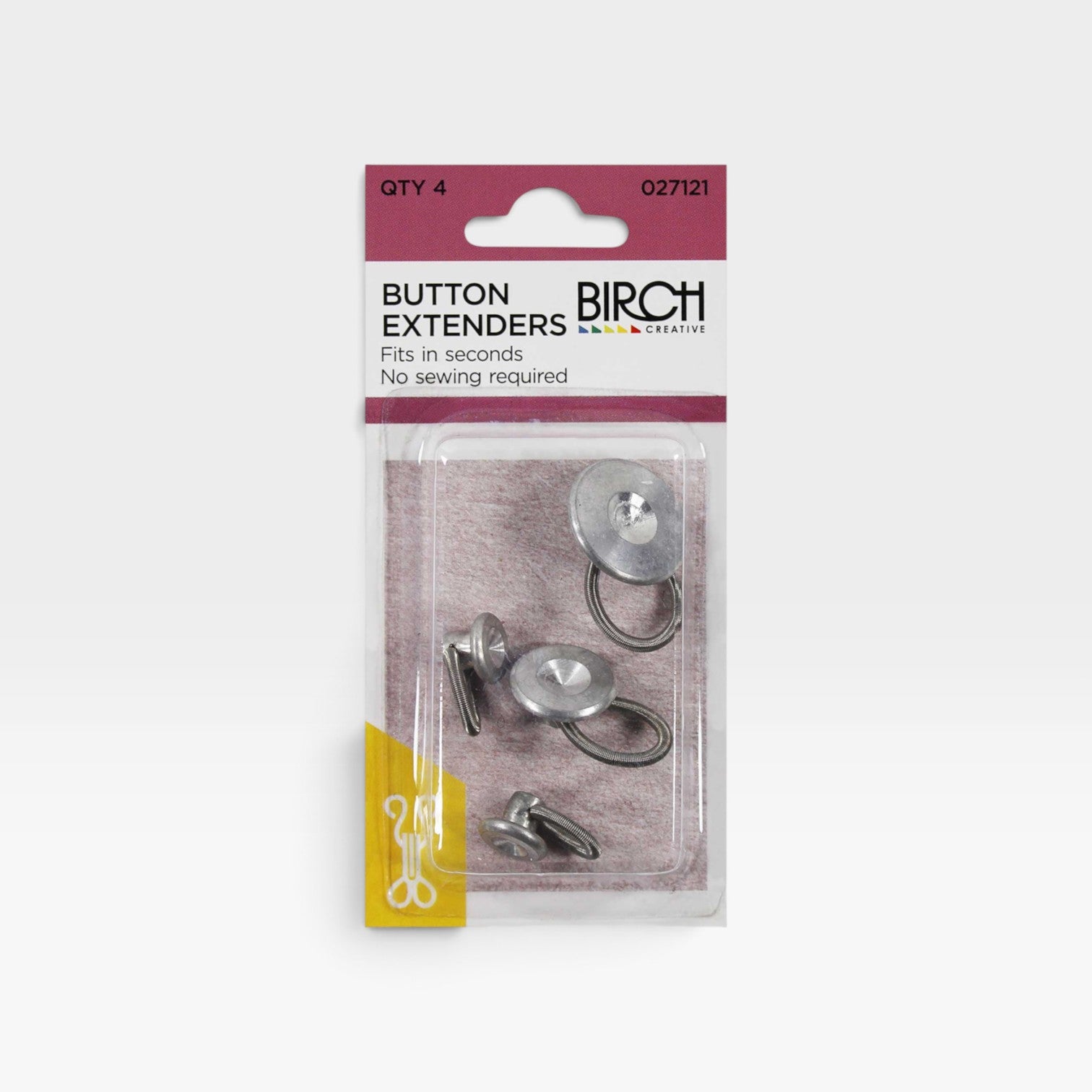 Button Extenders 4 Pack