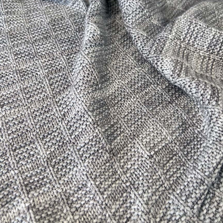 Charlie Blanket Knitting Kit