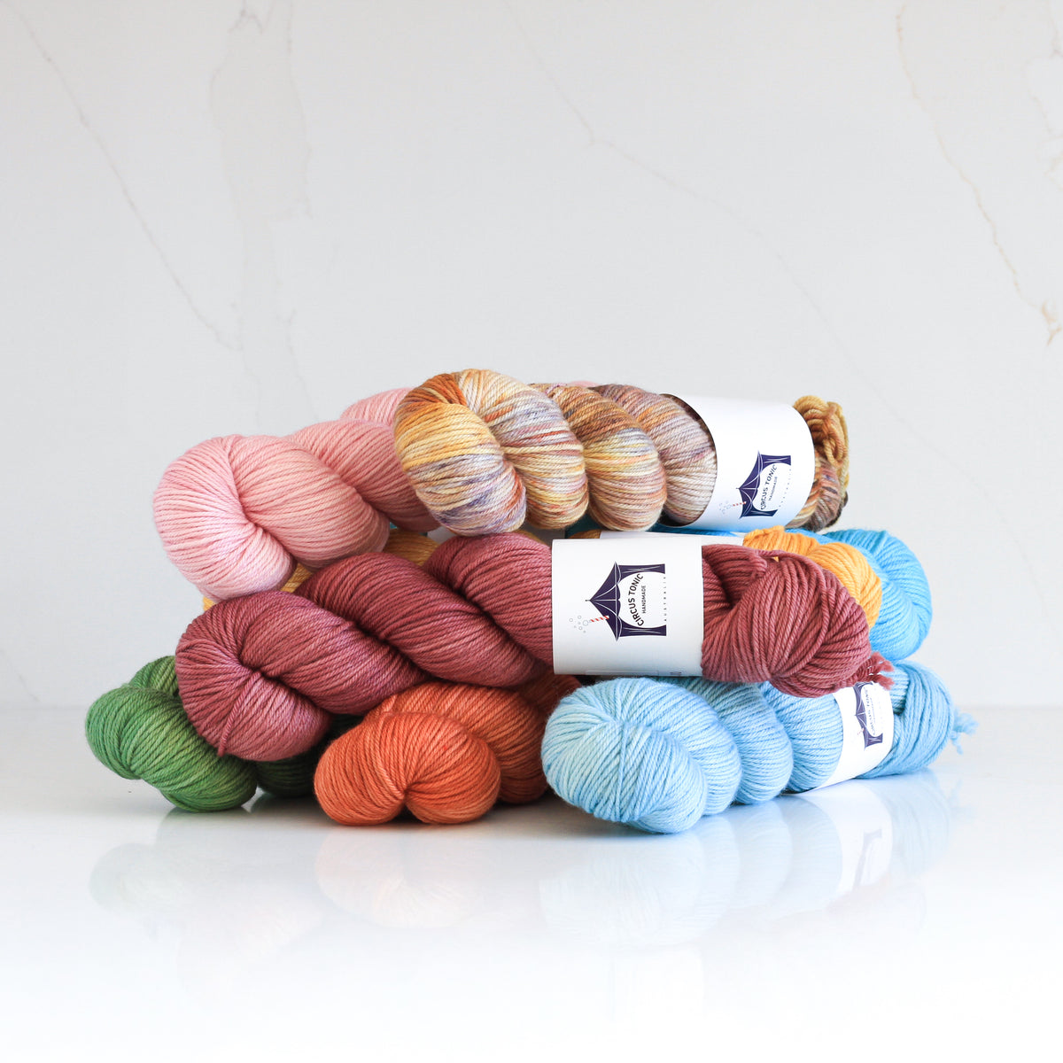 Circus Tonic Handmade Pageant DK Twist 8 ply, the Western Australia Collection
