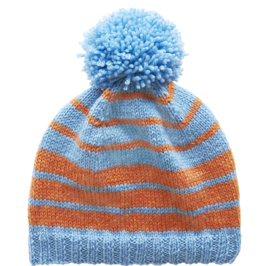 Beanie Without Brim Knitting Pattern in Cleckheaton Country 8 Ply