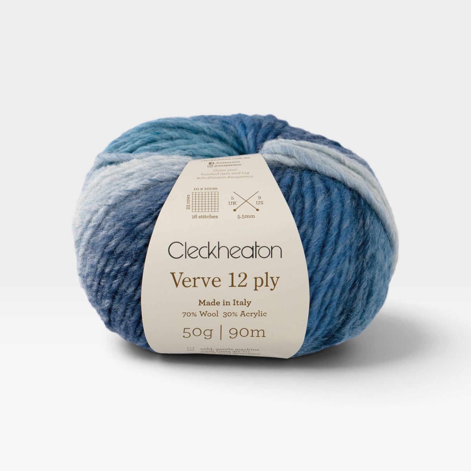 Cleckheaton Verve 12 ply - Rainmaker