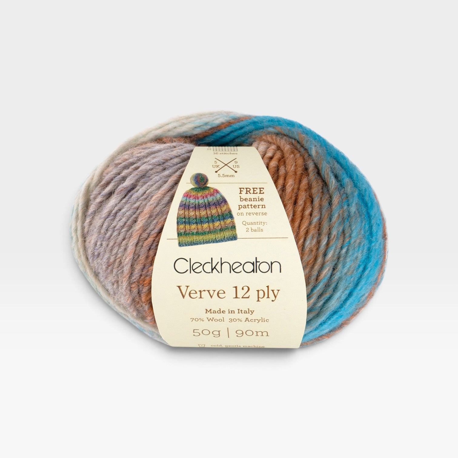 Cleckheaton Verve 12 ply - Umbra