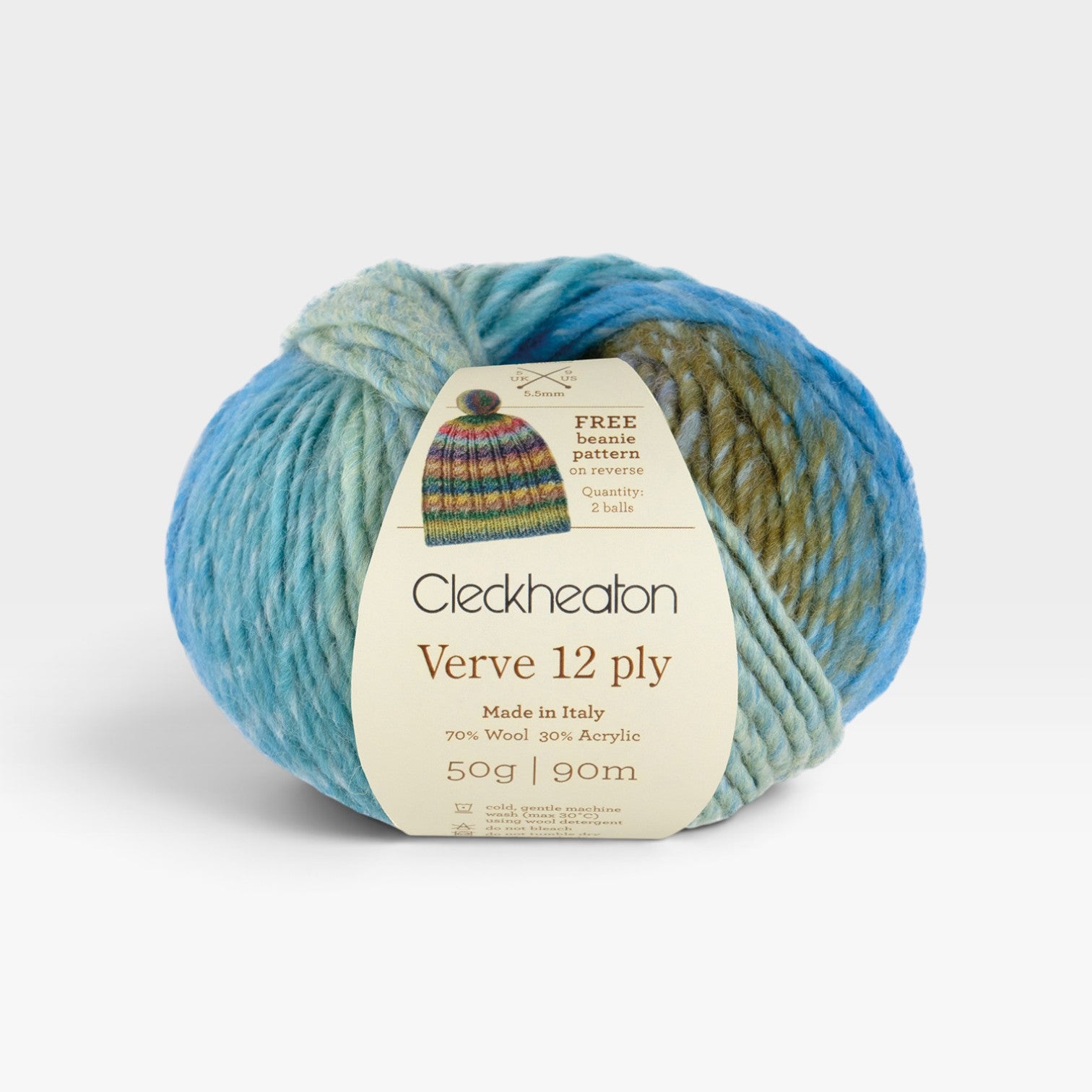 Cleckheaton Verve 12 ply - Cloud Forrest