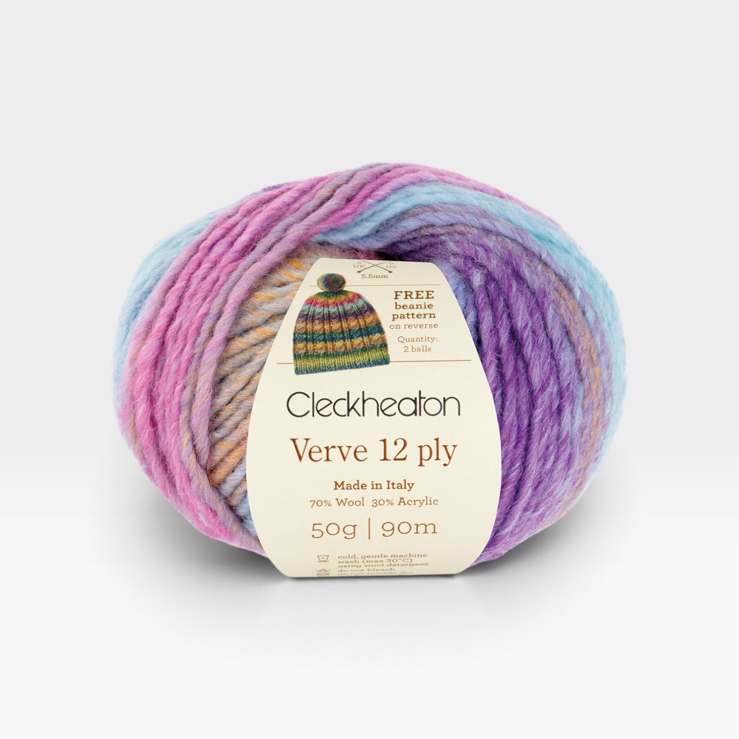 Cleckheaton Verve 12 ply - Fusion