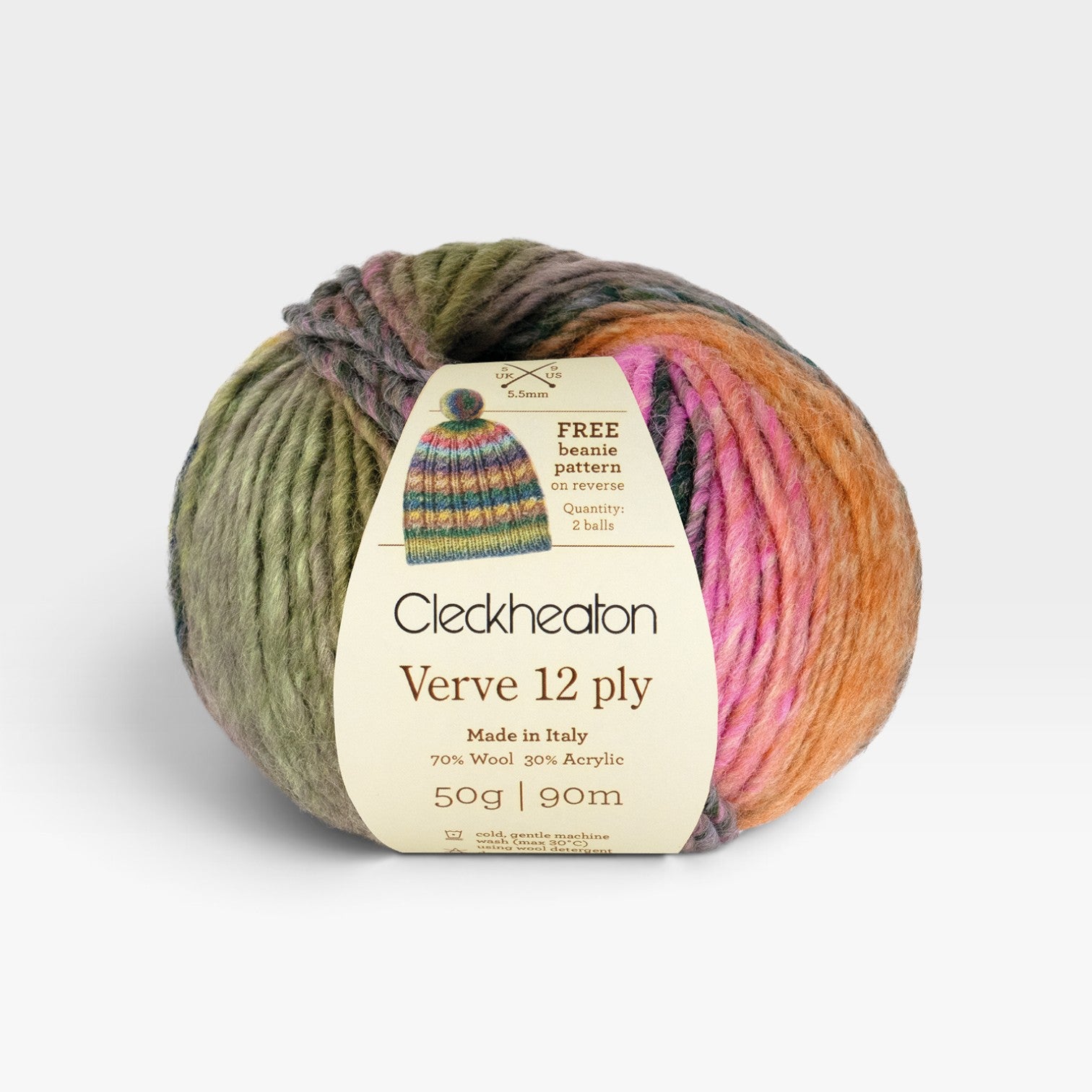 Cleckheaton Verve 12 ply - Woodsprite