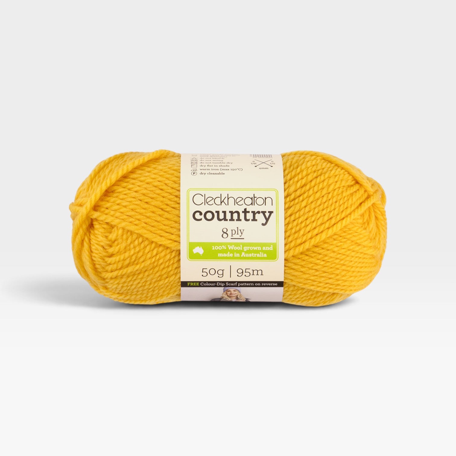 Cleckheaton Country 8 ply - Gold