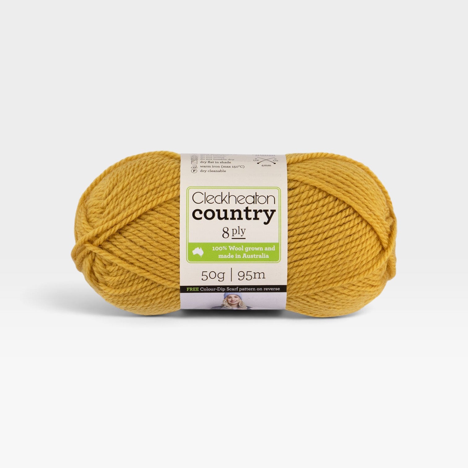 Cleckheaton Country 8 ply - Harvest Gold