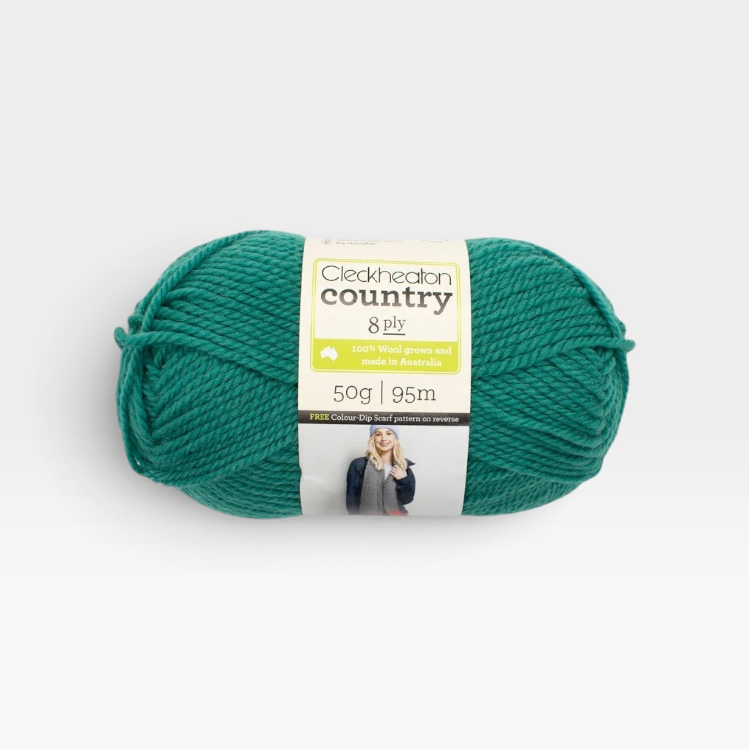 Cleckheaton Country 8 ply - Sea Green 2366