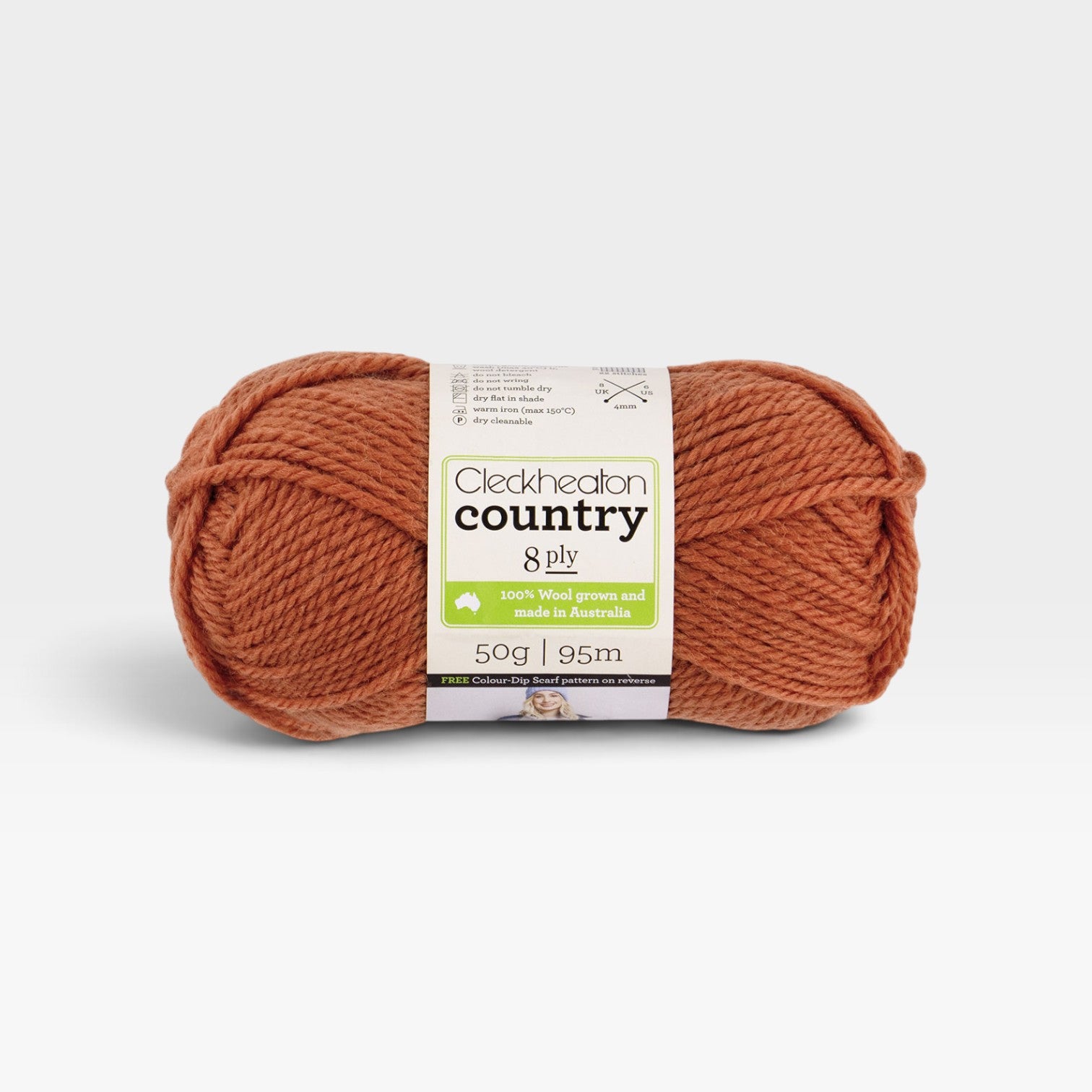 Cleckheaton Country 8 ply - Copper