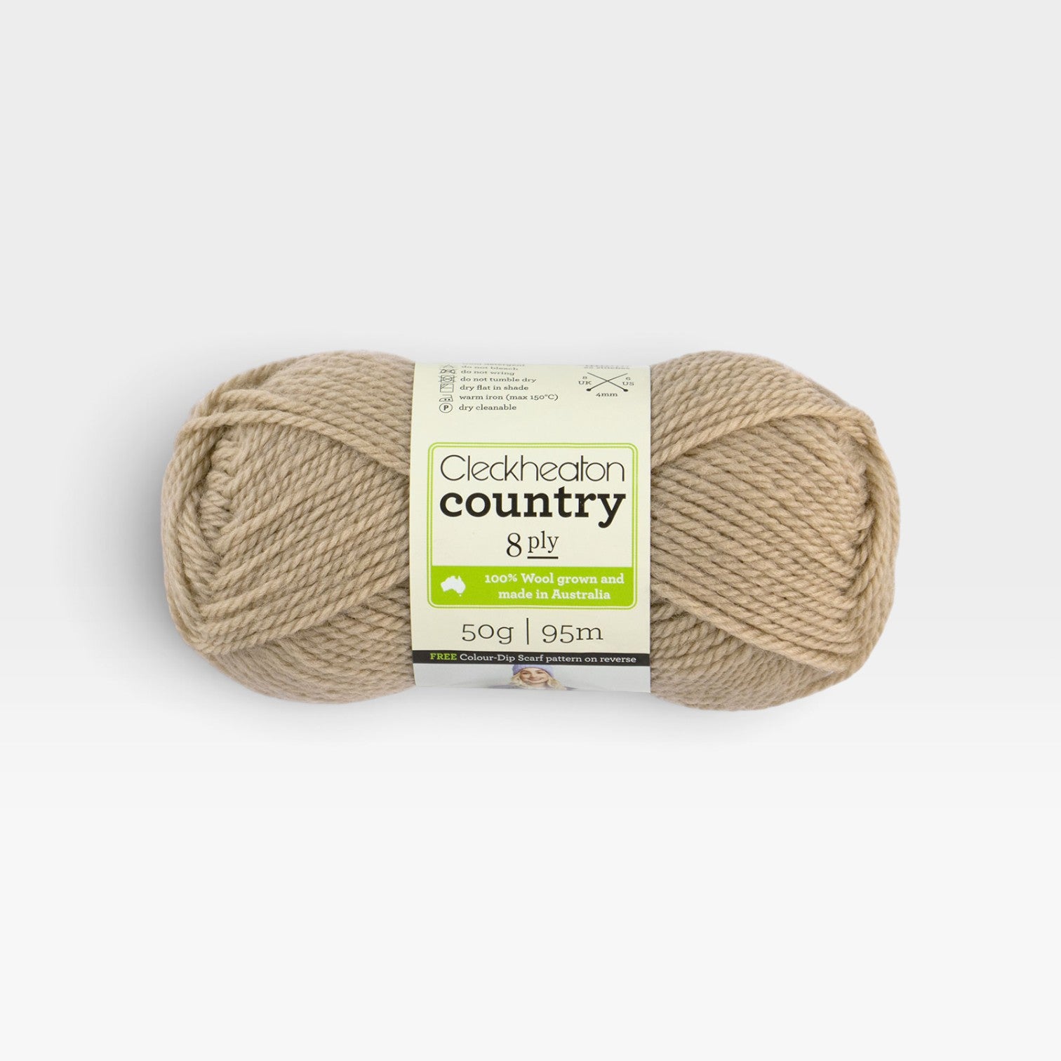 Cleckheaton Country 8 ply - Wheat