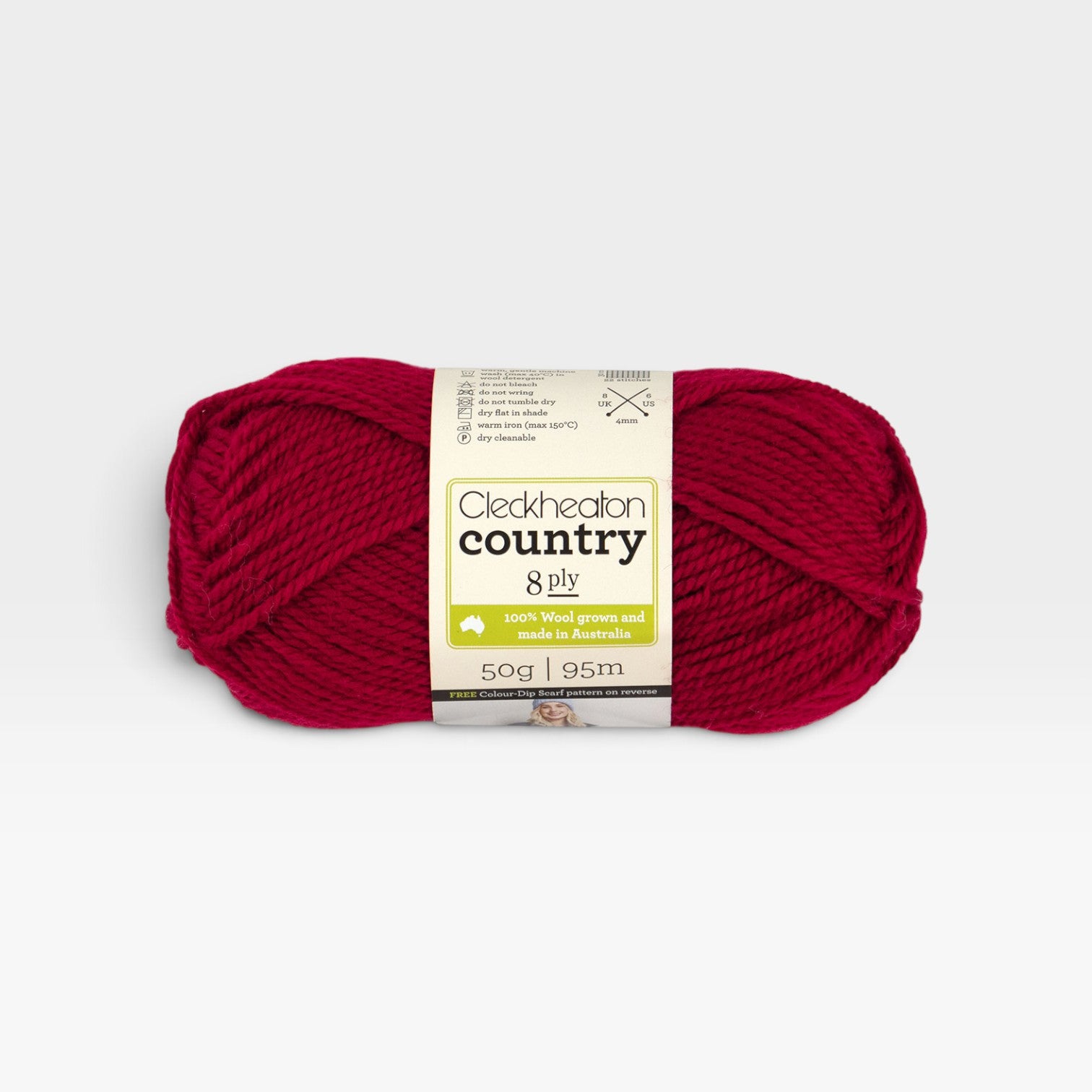 Cleckheaton Country 8 ply - Waratah